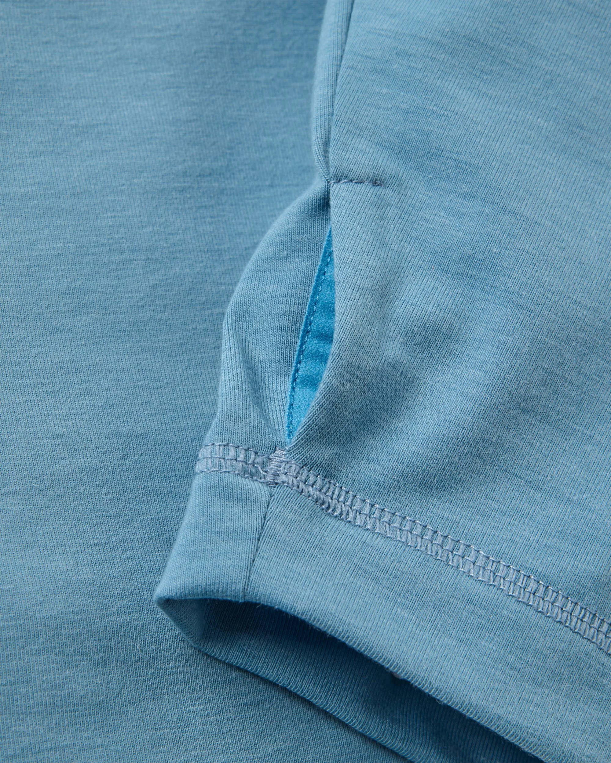 Roamscreen UPF50 Drirelease® Men's Hoodie - Faded Denim - Image 8