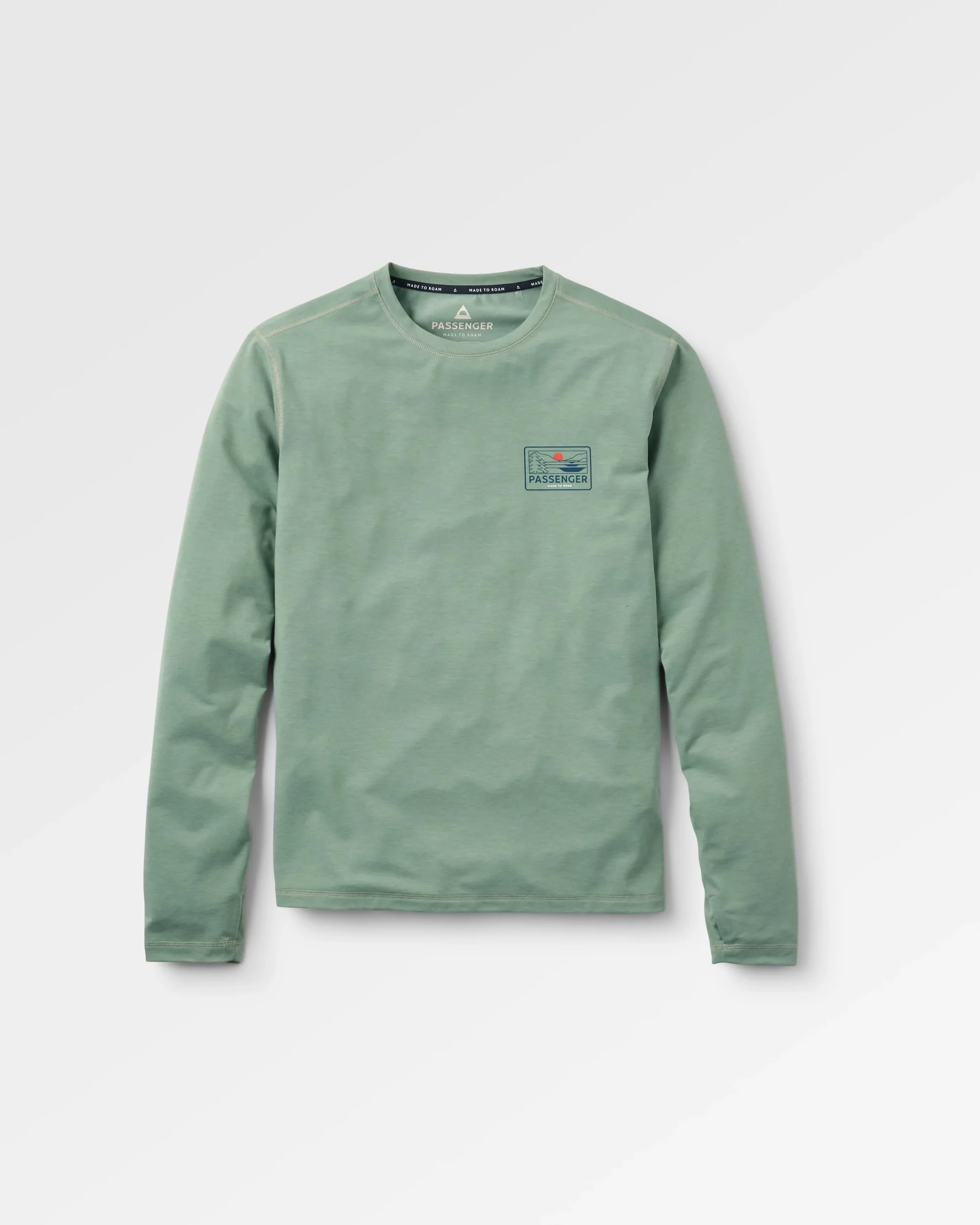 Roamscreen UPF50 Drirelease® Men's LS T-Shirt - Pistachio