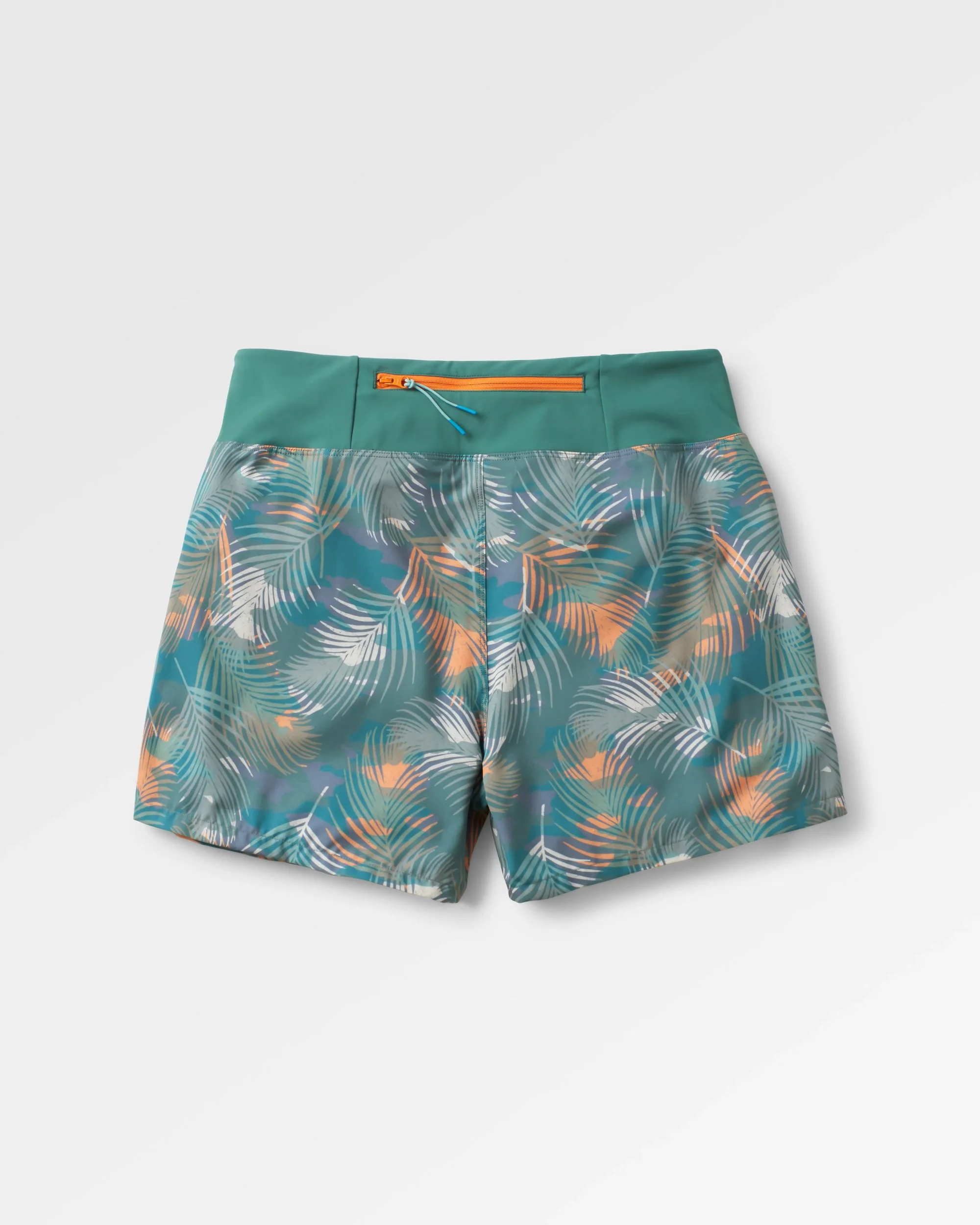 Roundtrip Trail Short 5" - Palm Camo Deep Sea - Image 4