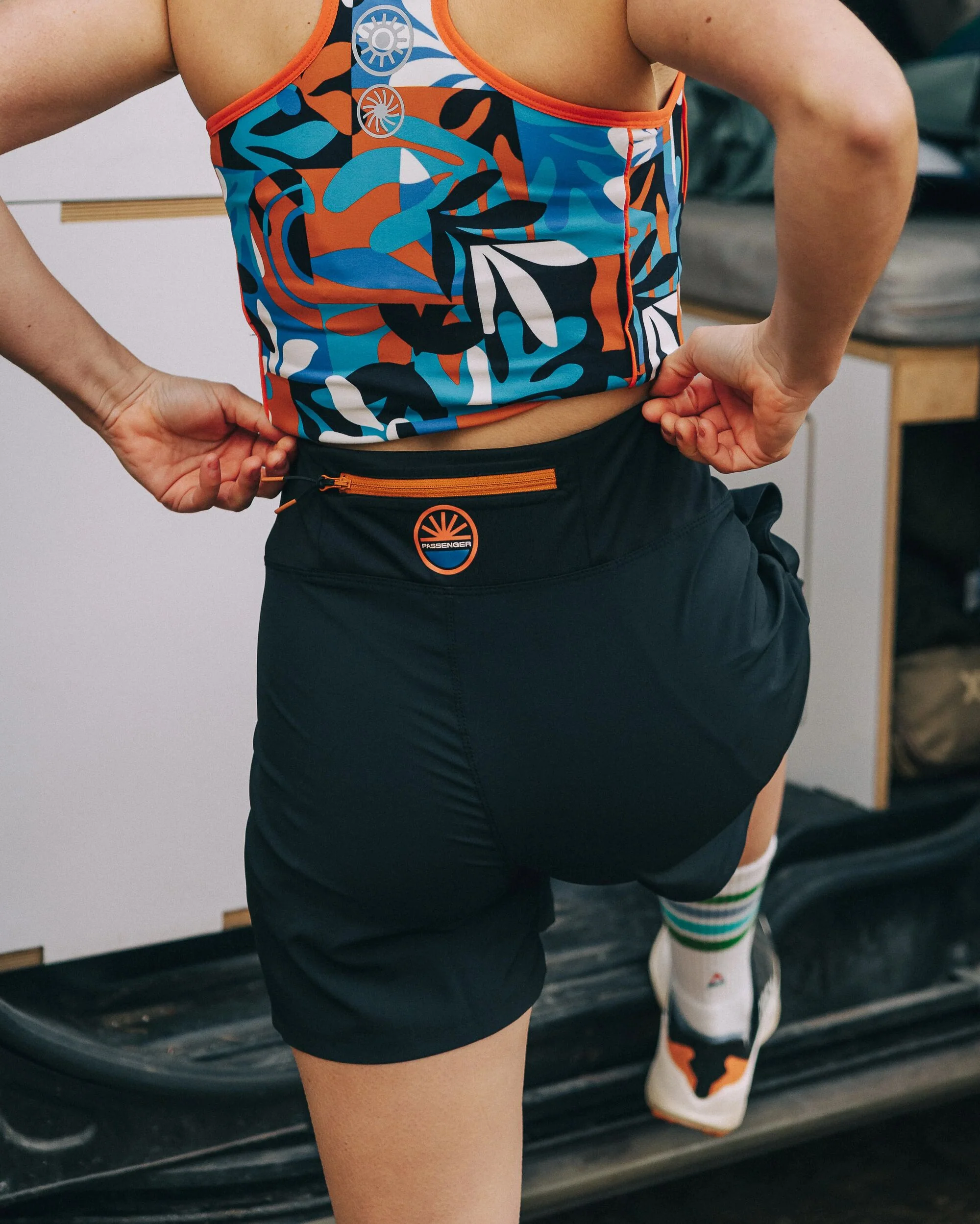Roundtrip Trail Short 5" - Black