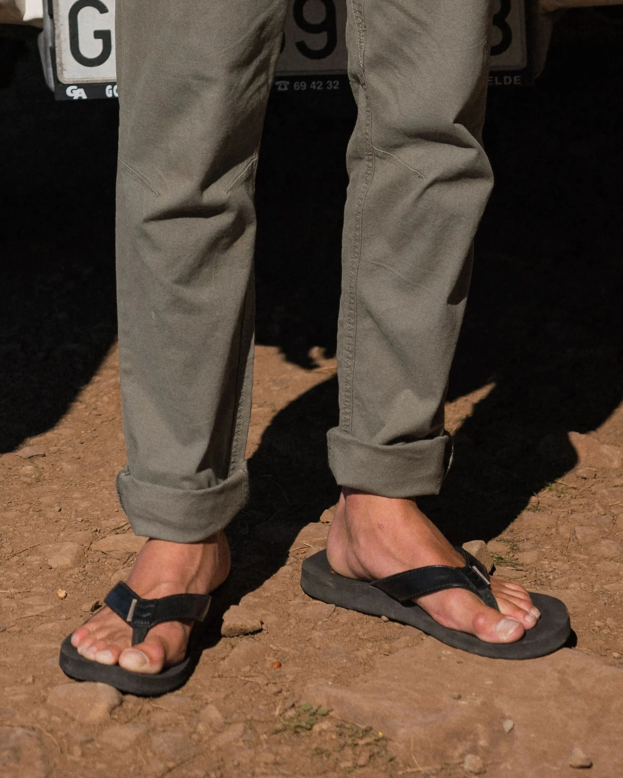Santos Flip Flop - Black - Image 2