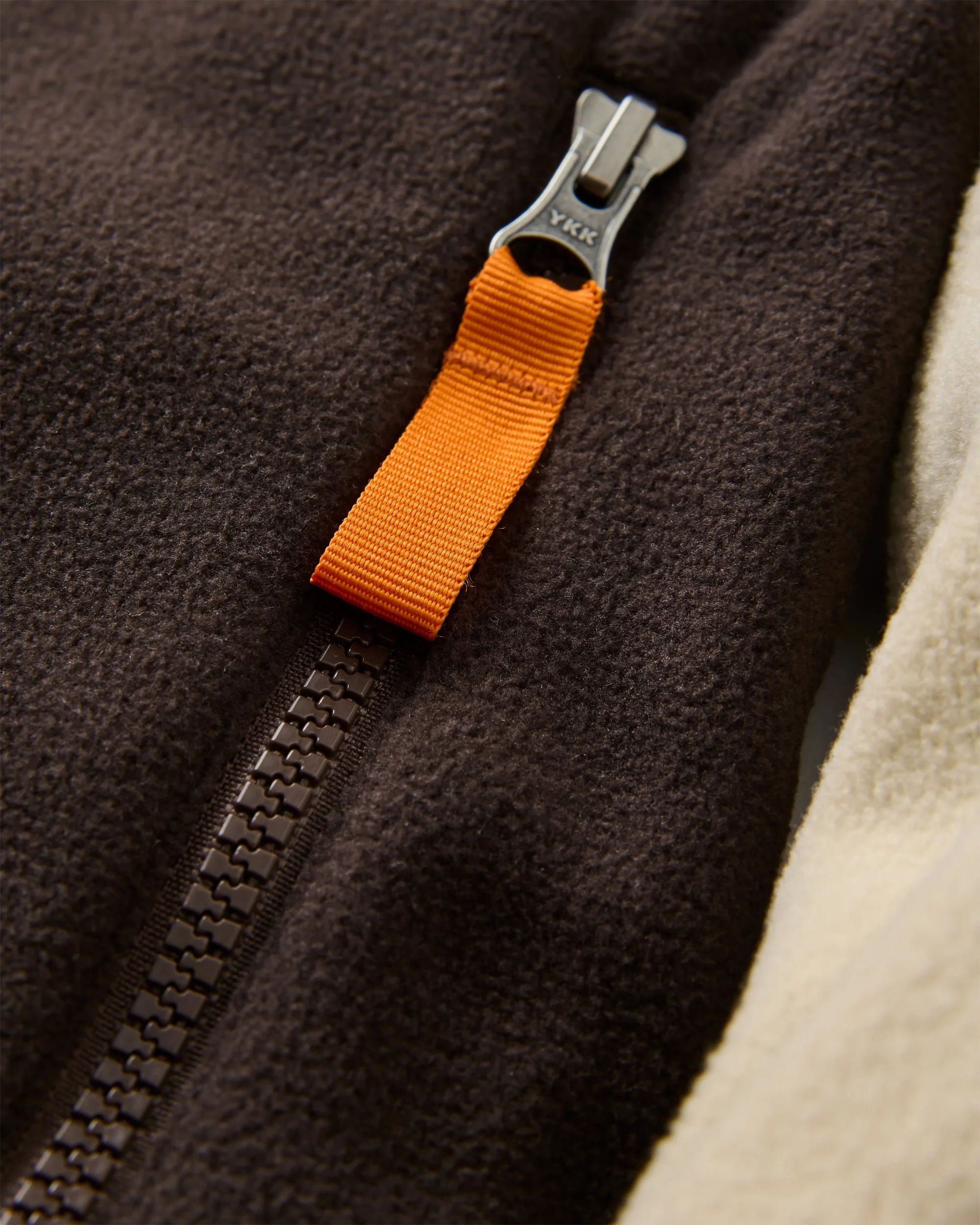 Set Off Polar 1/4 Zip Fleece - Oatmeal/Espresso - Image 4