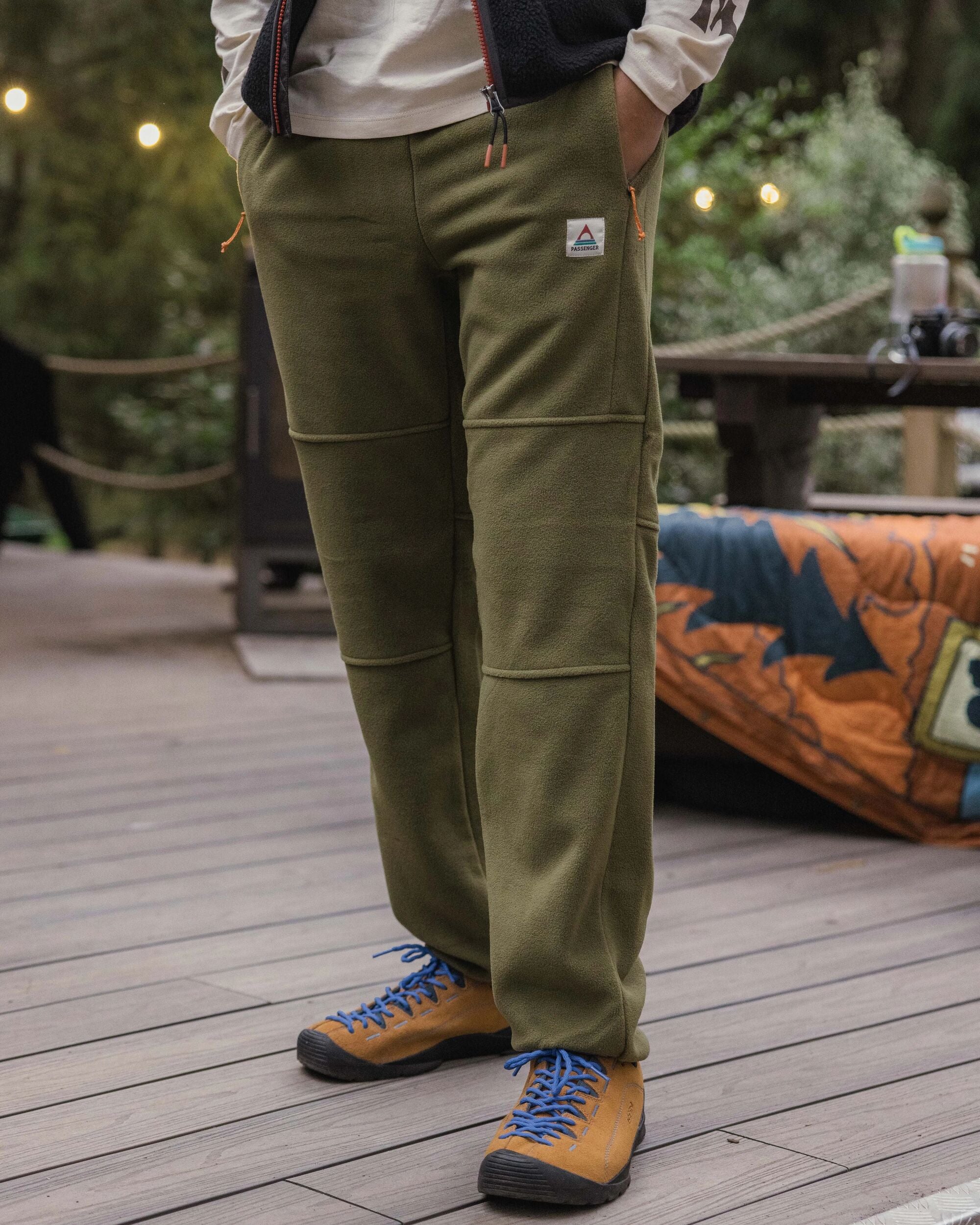 Set Off Polar Fleece Jogger - Khaki