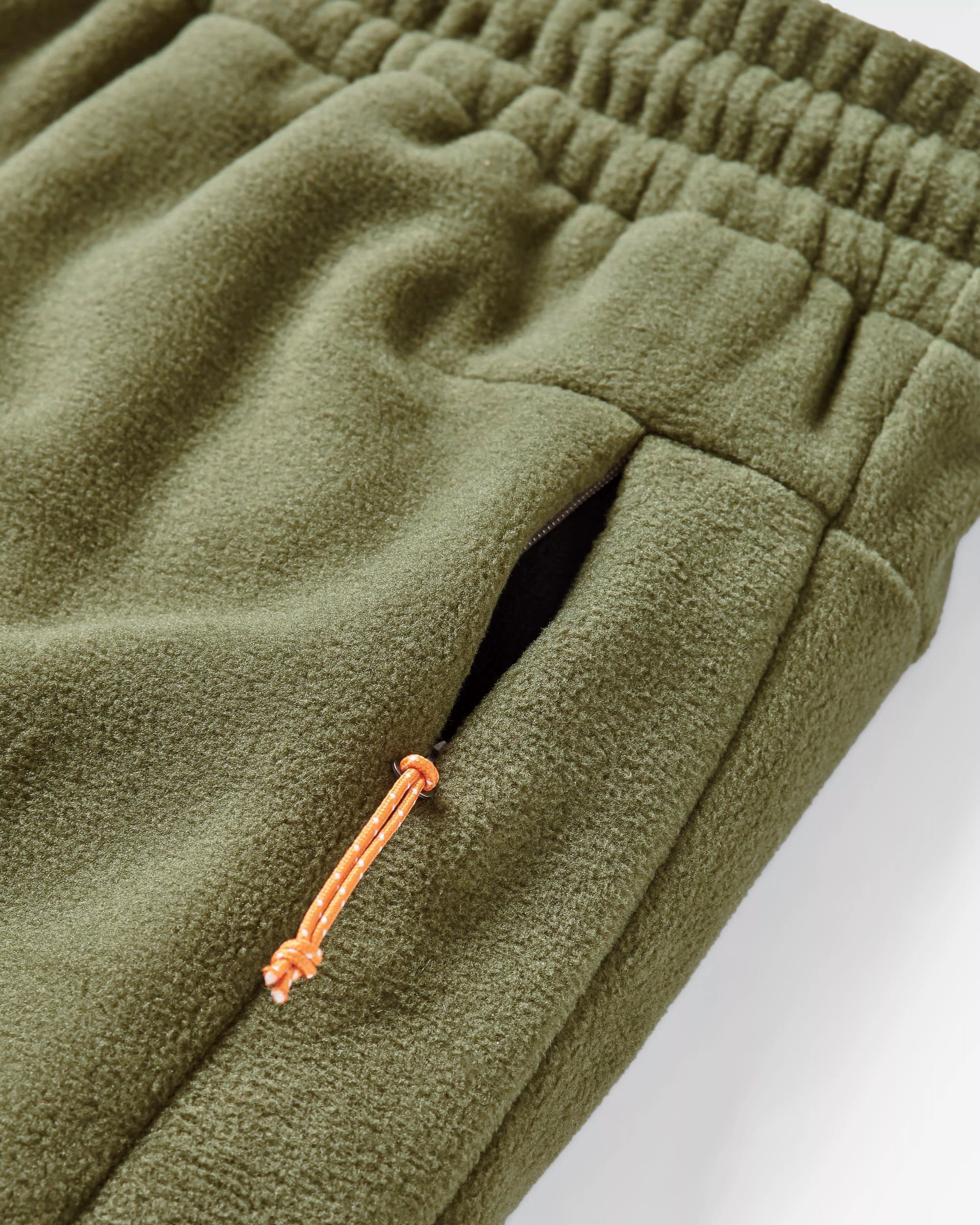 Set Off Polar Fleece Jogger - True Black/ Khaki - Image 12