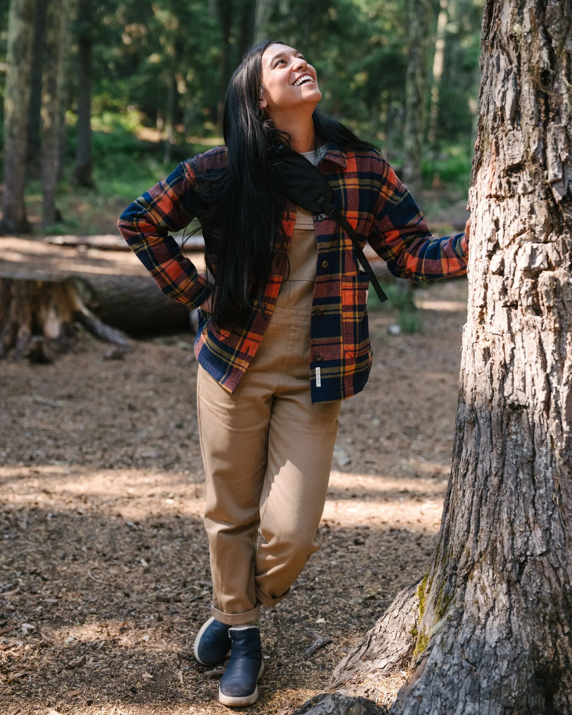 Shuffle Cotton Dungarees - Elmwood - Image 5