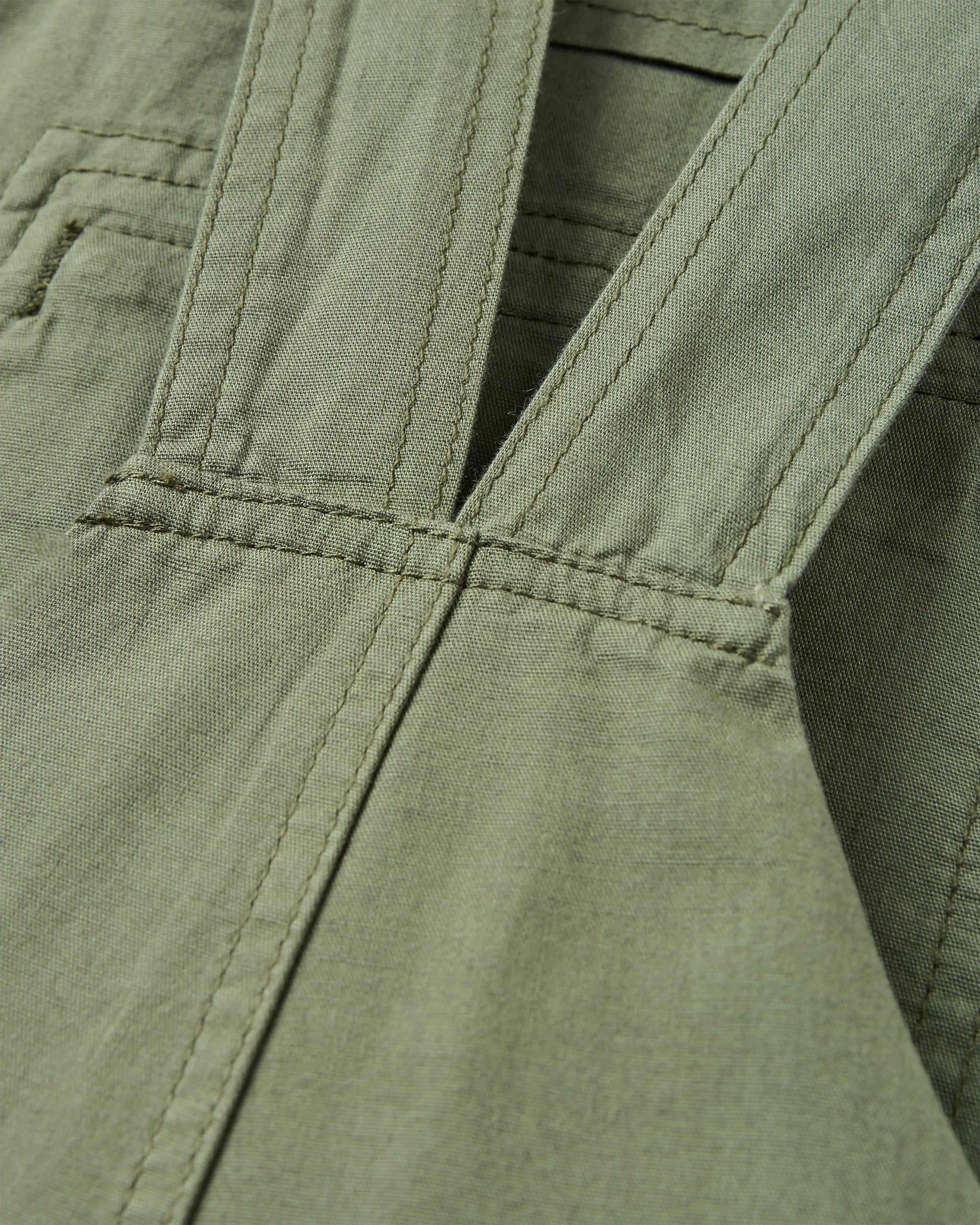 Shuffle Light Cotton Short Dungarees - Wild Green - Image 10