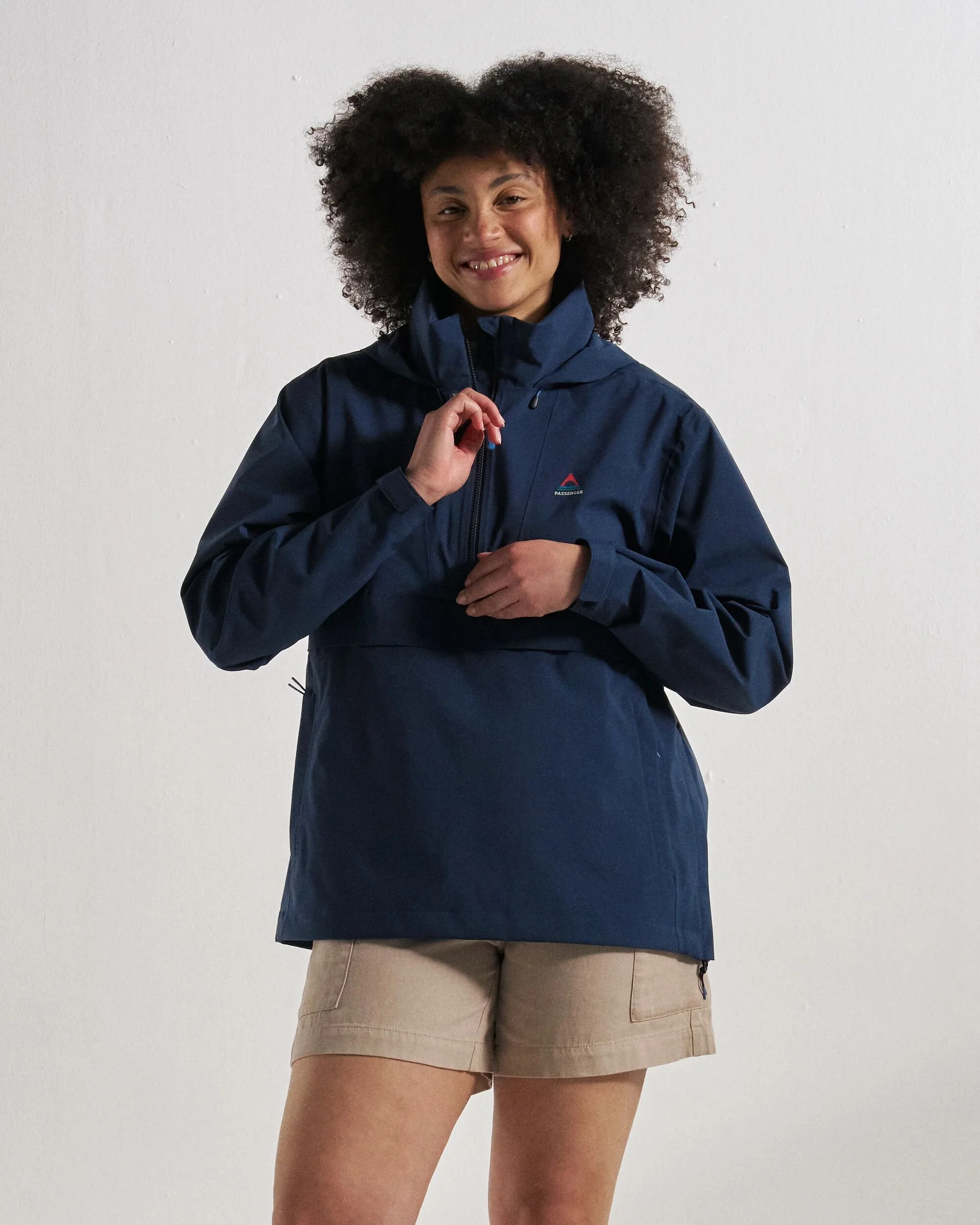 Skyline Waterproof Anorak - Rich Navy