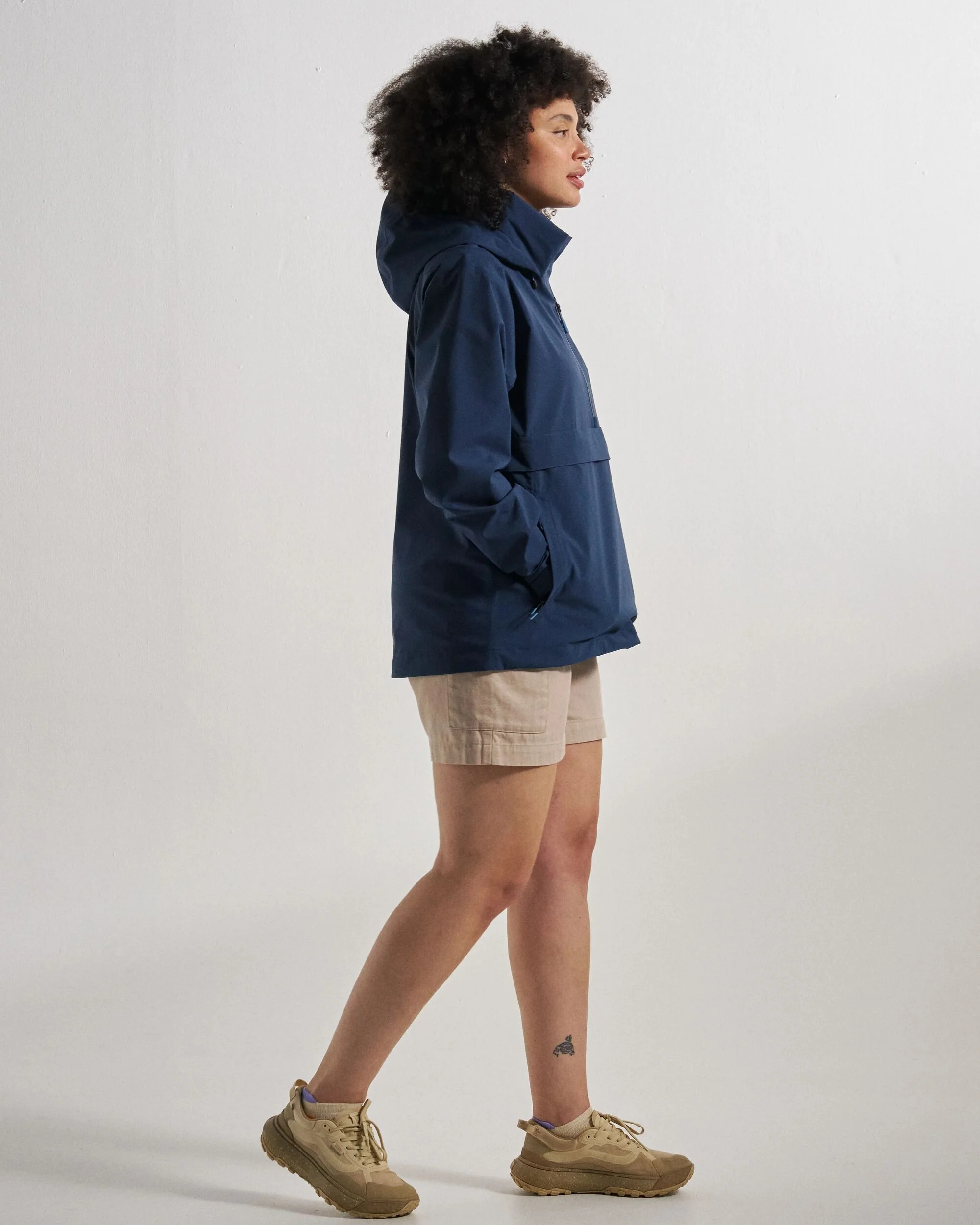 Skyline Waterproof Anorak - Rich Navy - Image 3