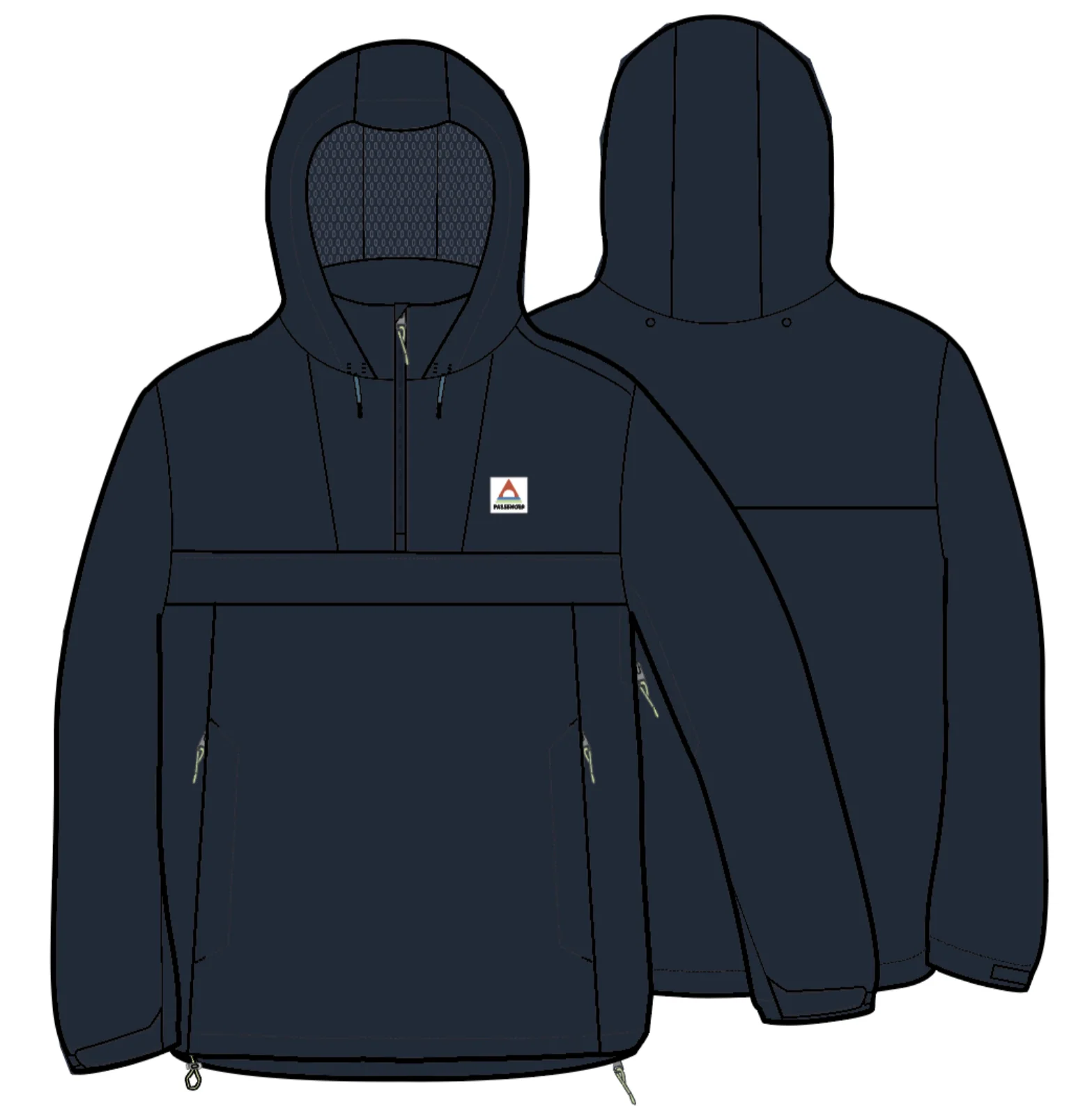 Skyline Waterproof Anorak - Rich Navy - Image 5
