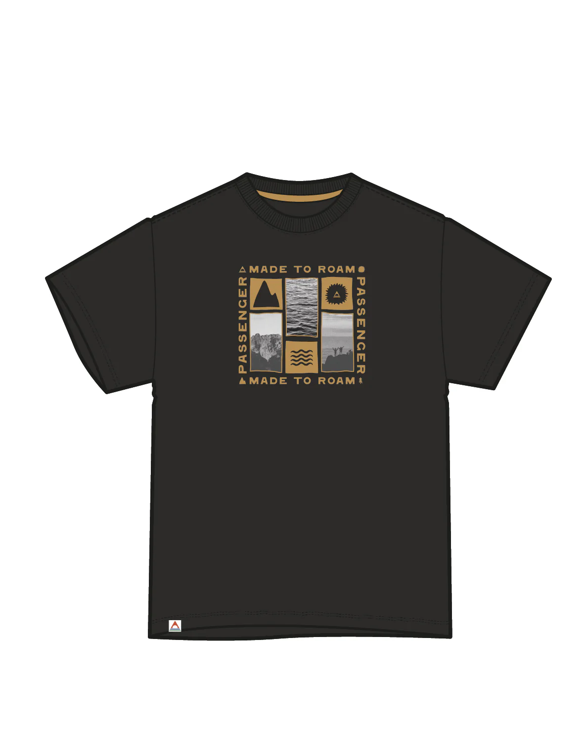 Snapshot Organic Cotton Relaxed Fit T-Shirt - Black - Image 8