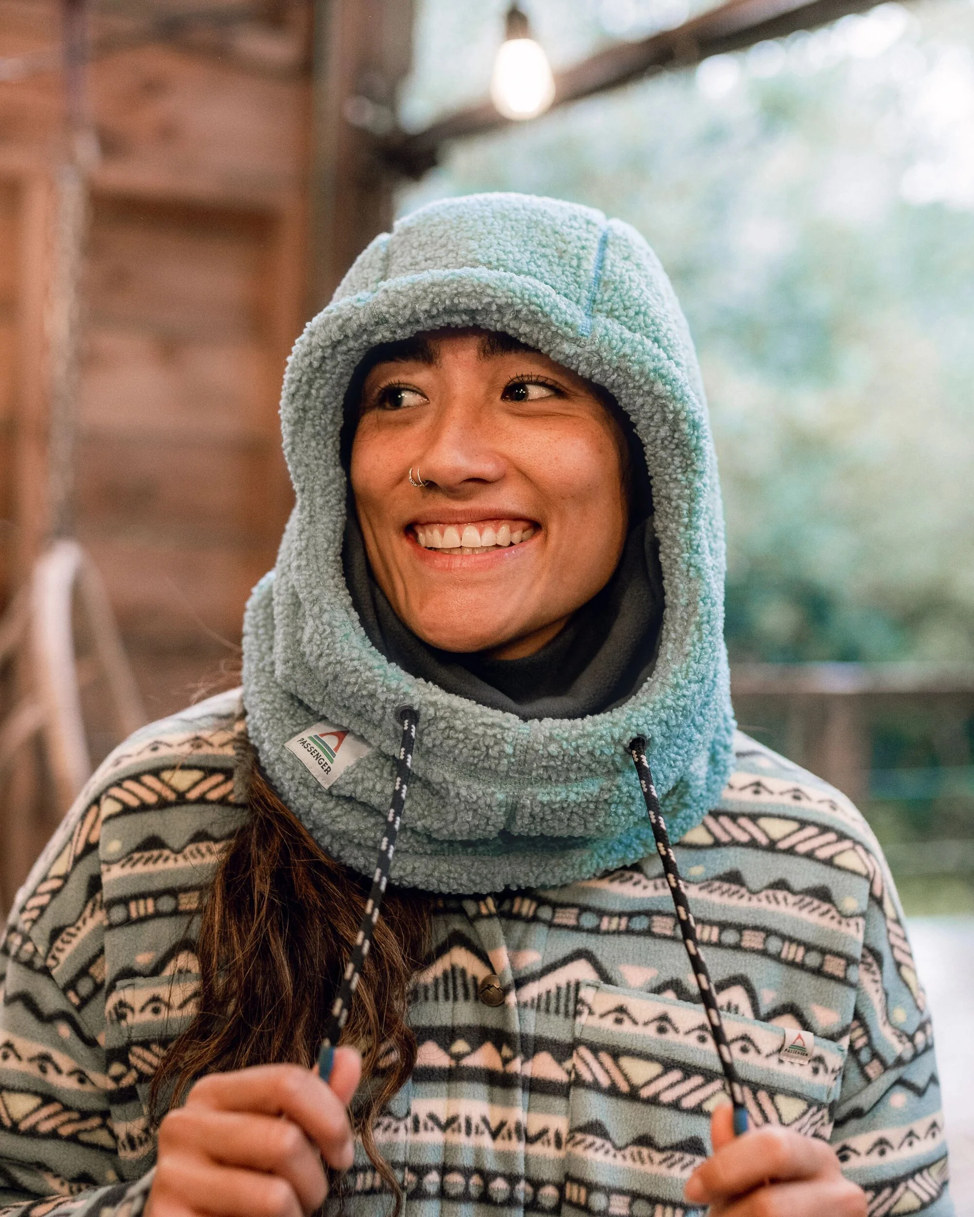 Snowdrift Fleece Hood - Arctic - Image 2
