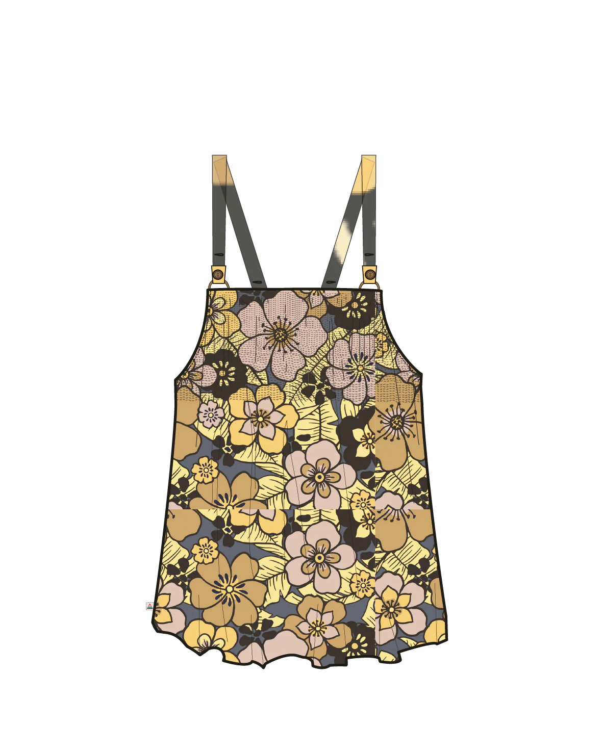 Soleis Woven Cami - Vintage Floral Sunlight - Image 7