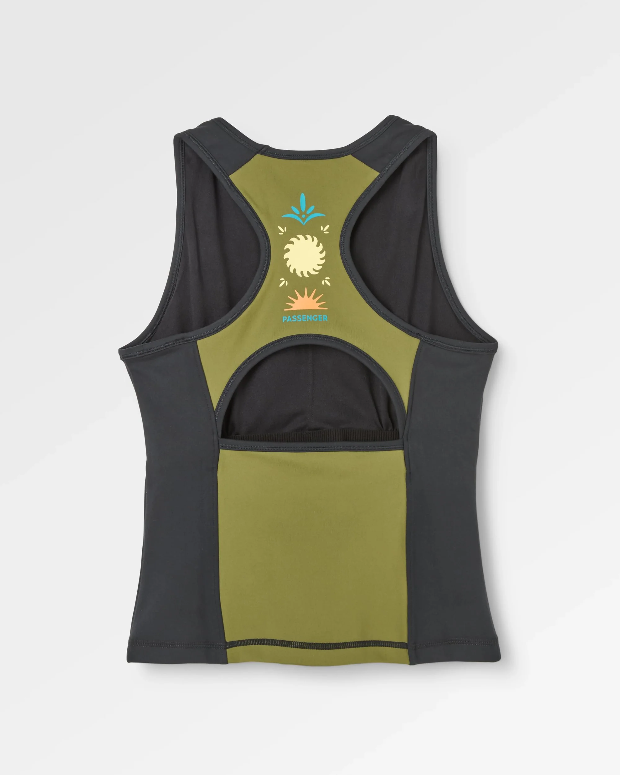 Solscape Active Vest - Black/Clover - Image 7