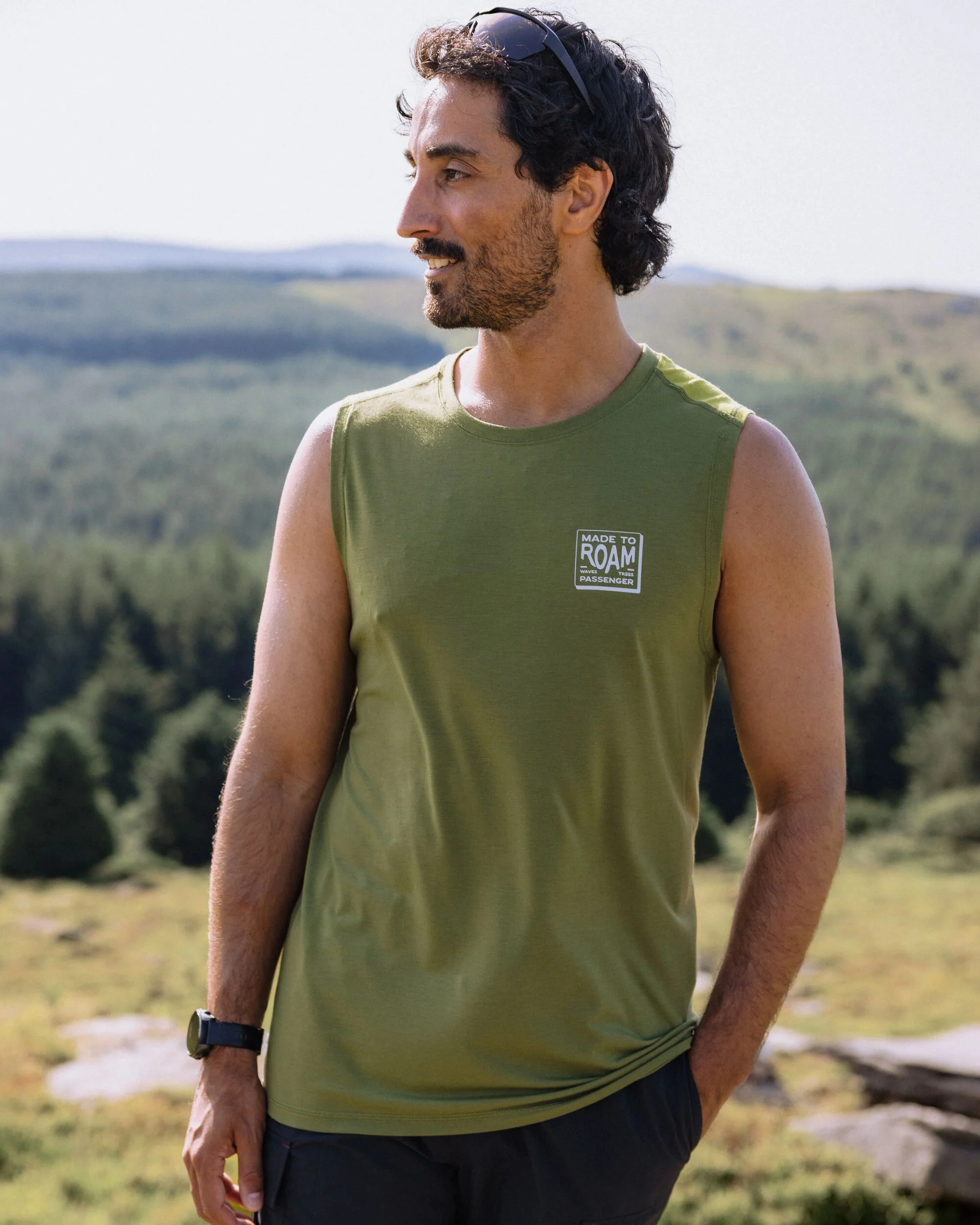 Solstice Drirelease® Active Vest - Clover/Tea Green - Image 3