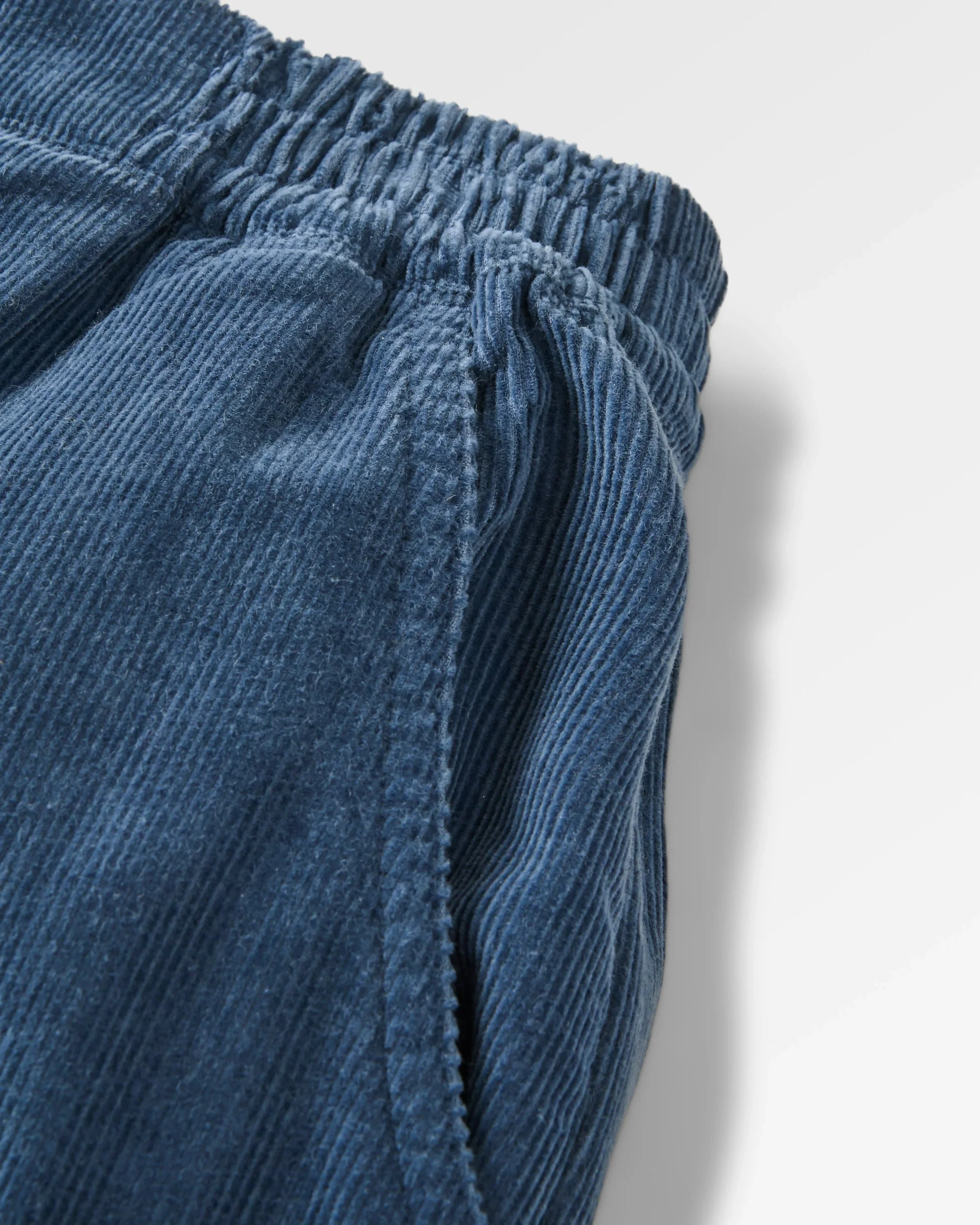 Someday Organic Cotton Corduroy Trouser - Dark Denim - Image 10
