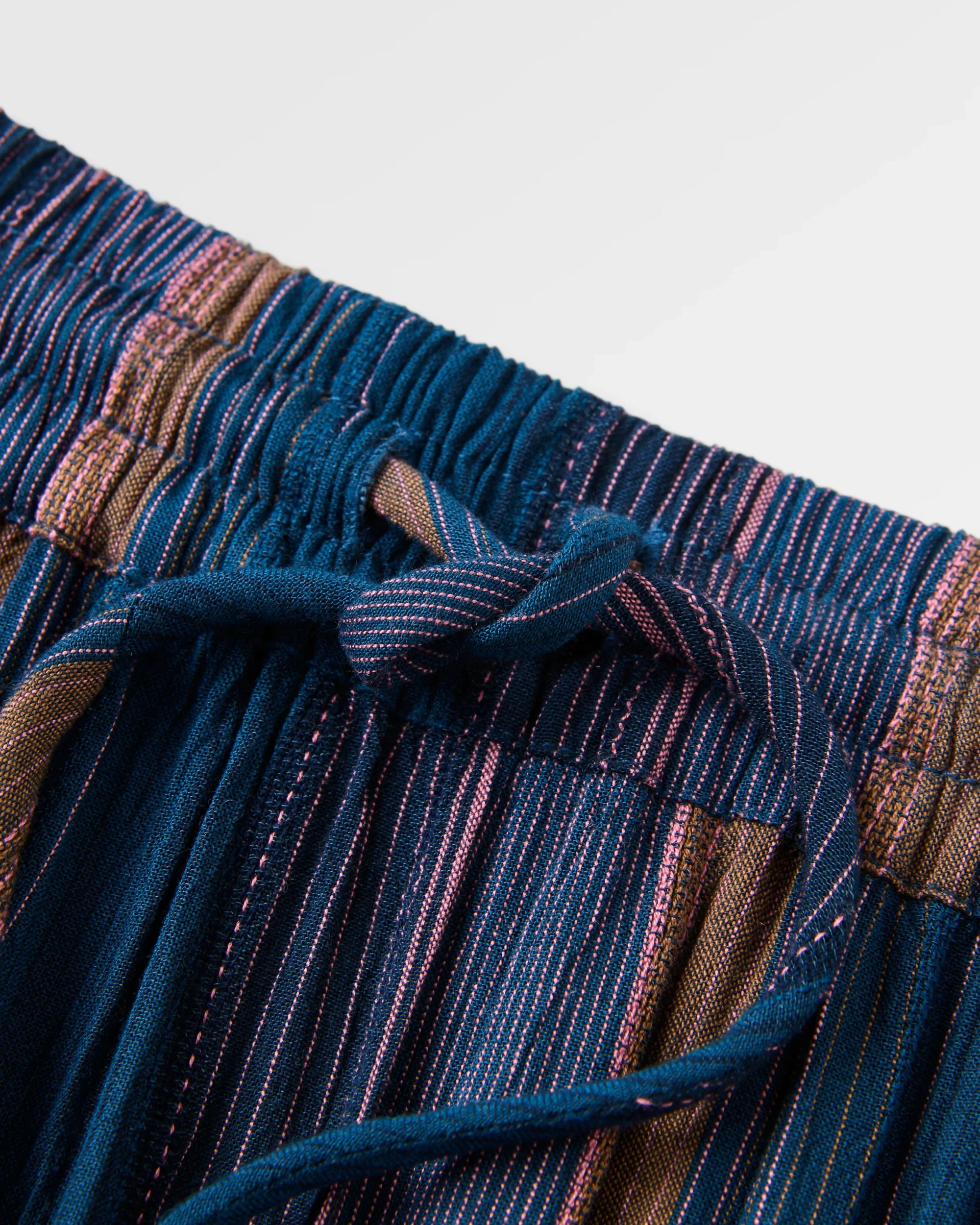Someday Woven Trouser - Dark Denim Multi Stripe - Image 9