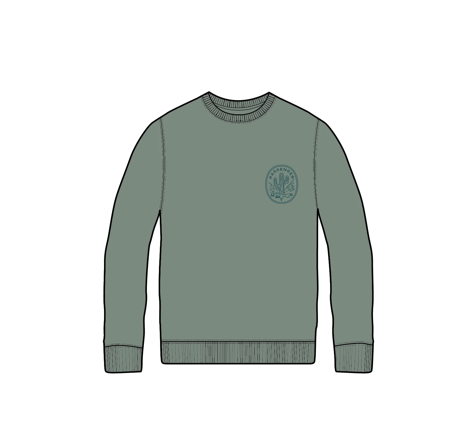 Sonoma Sweatshirt - Pistachio - Image 7