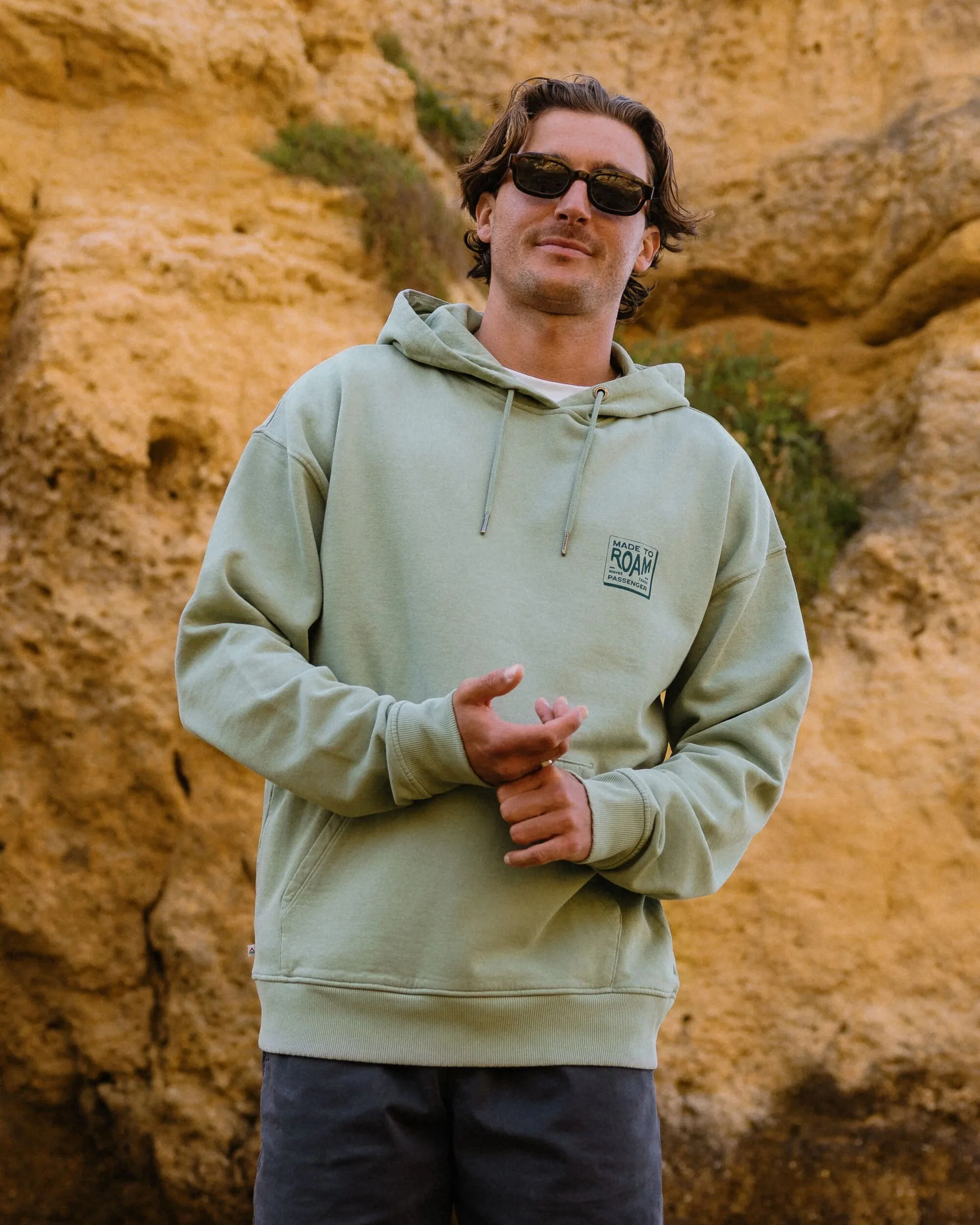 Sonoma Relaxed Fit Hoodie - Pistachio - Image 3
