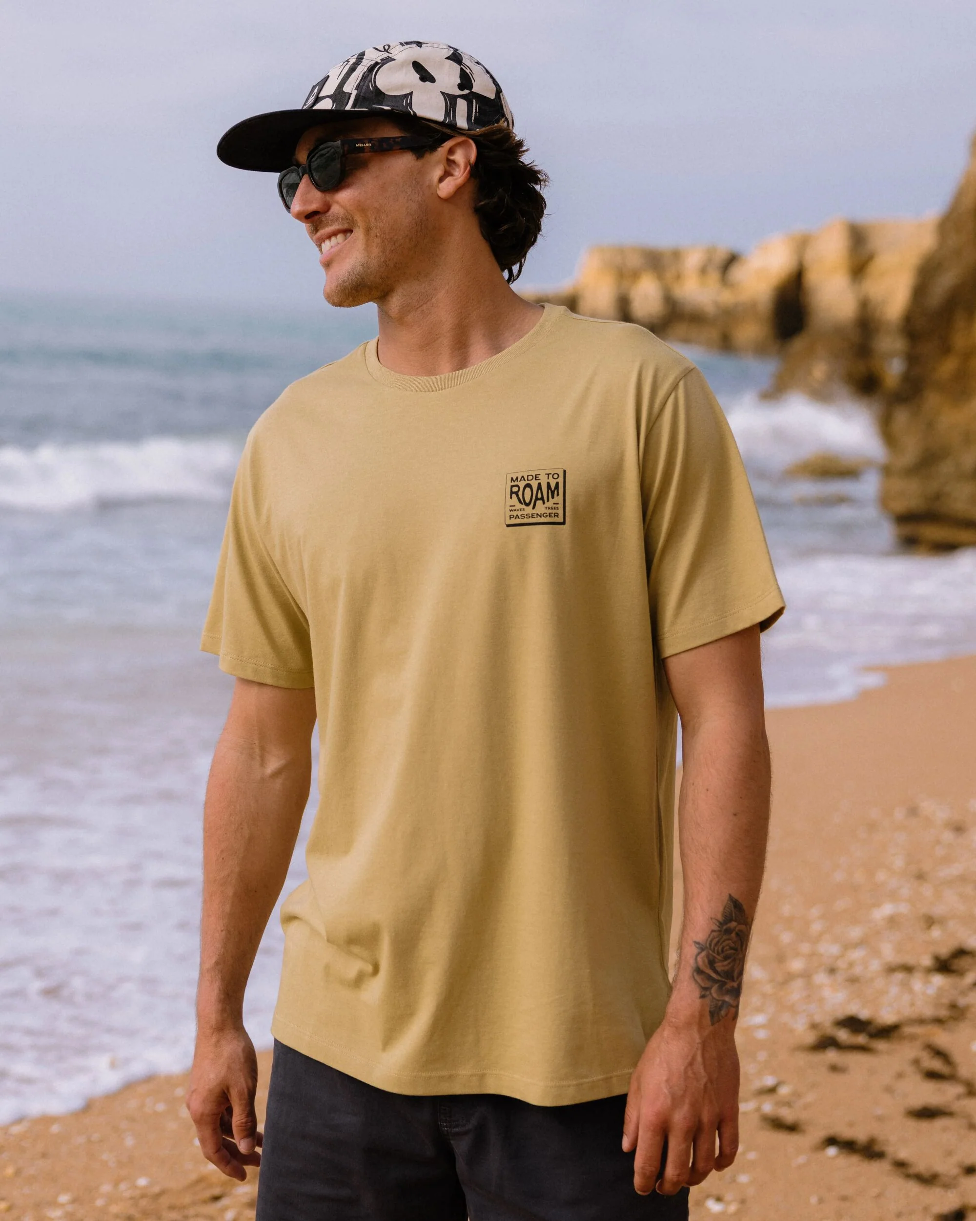 Sonoma T-Shirt - Warm Beige - Image 4