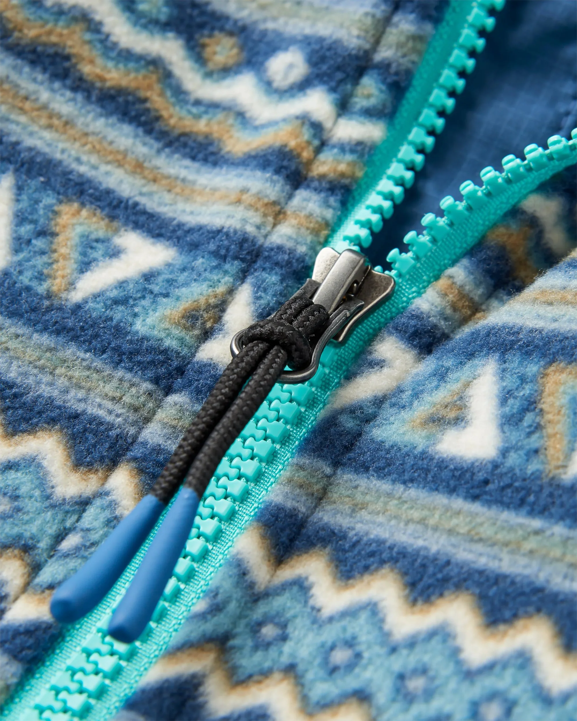 Sorrel Polar Fleece - Geo Stripe Dark Denim - Image 6