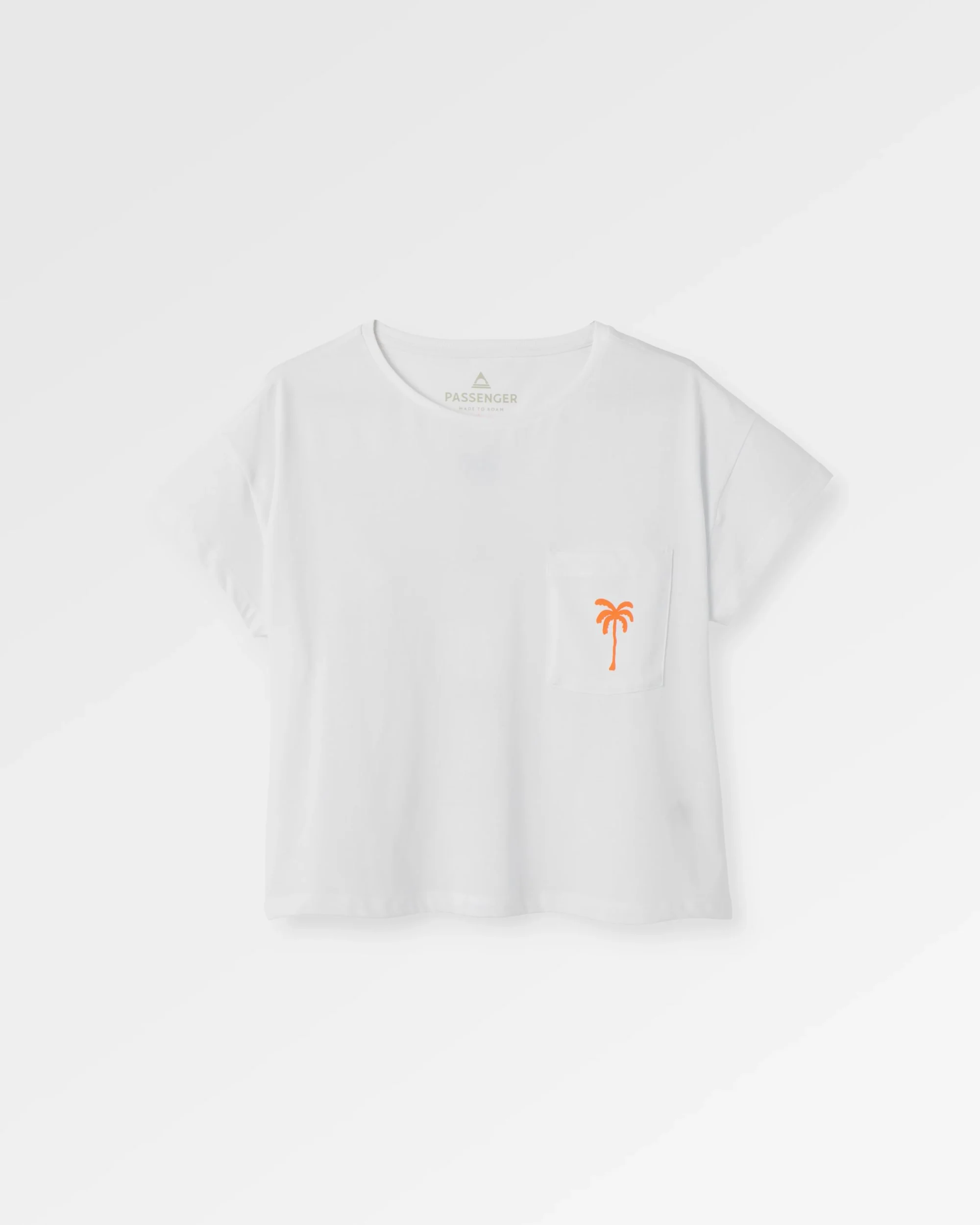 Stack Pocket T-Shirt - White - Image 2