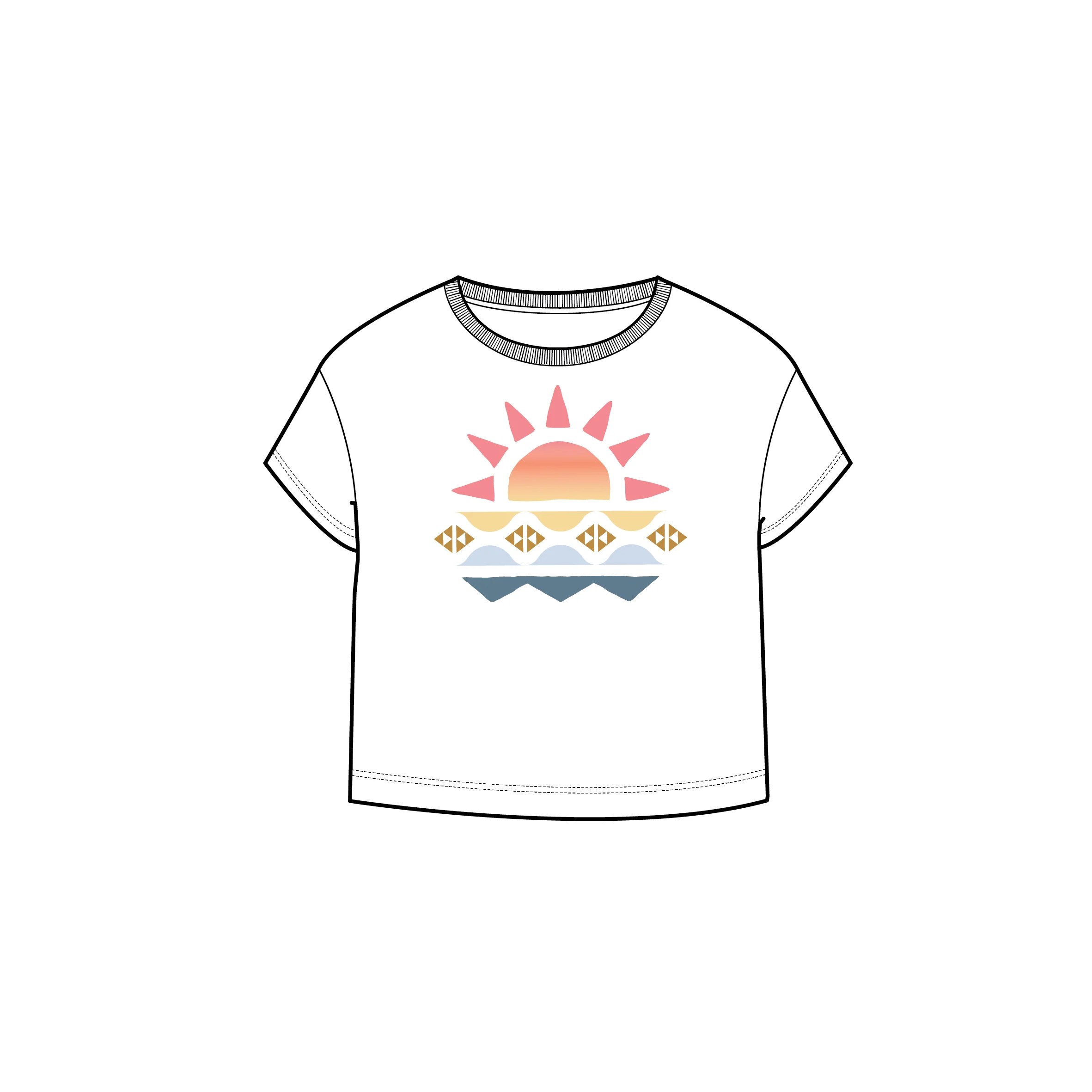 Sunray T-Shirt - White - Image 11