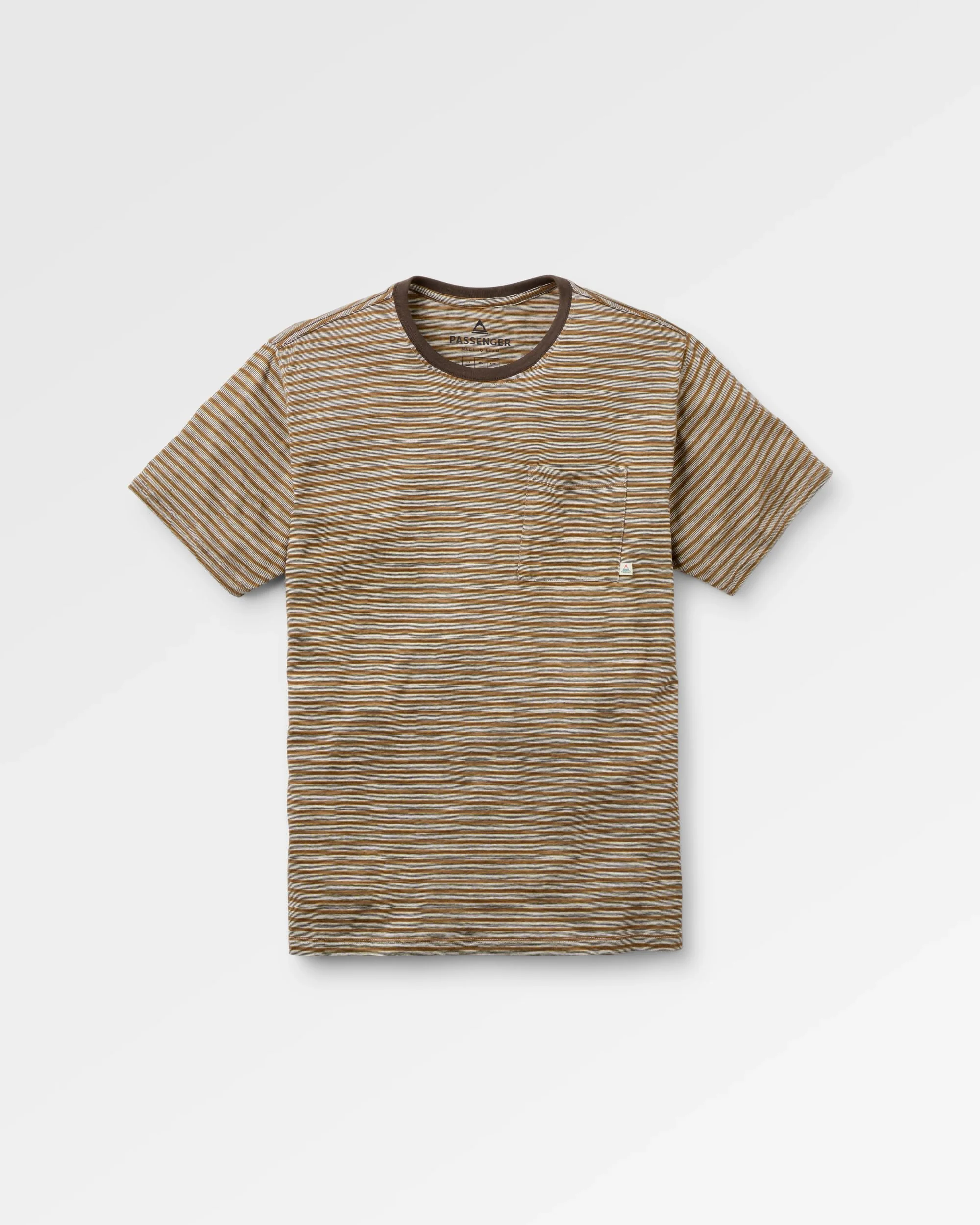 Sunscape Stripe Pocket T-Shirt - Birch