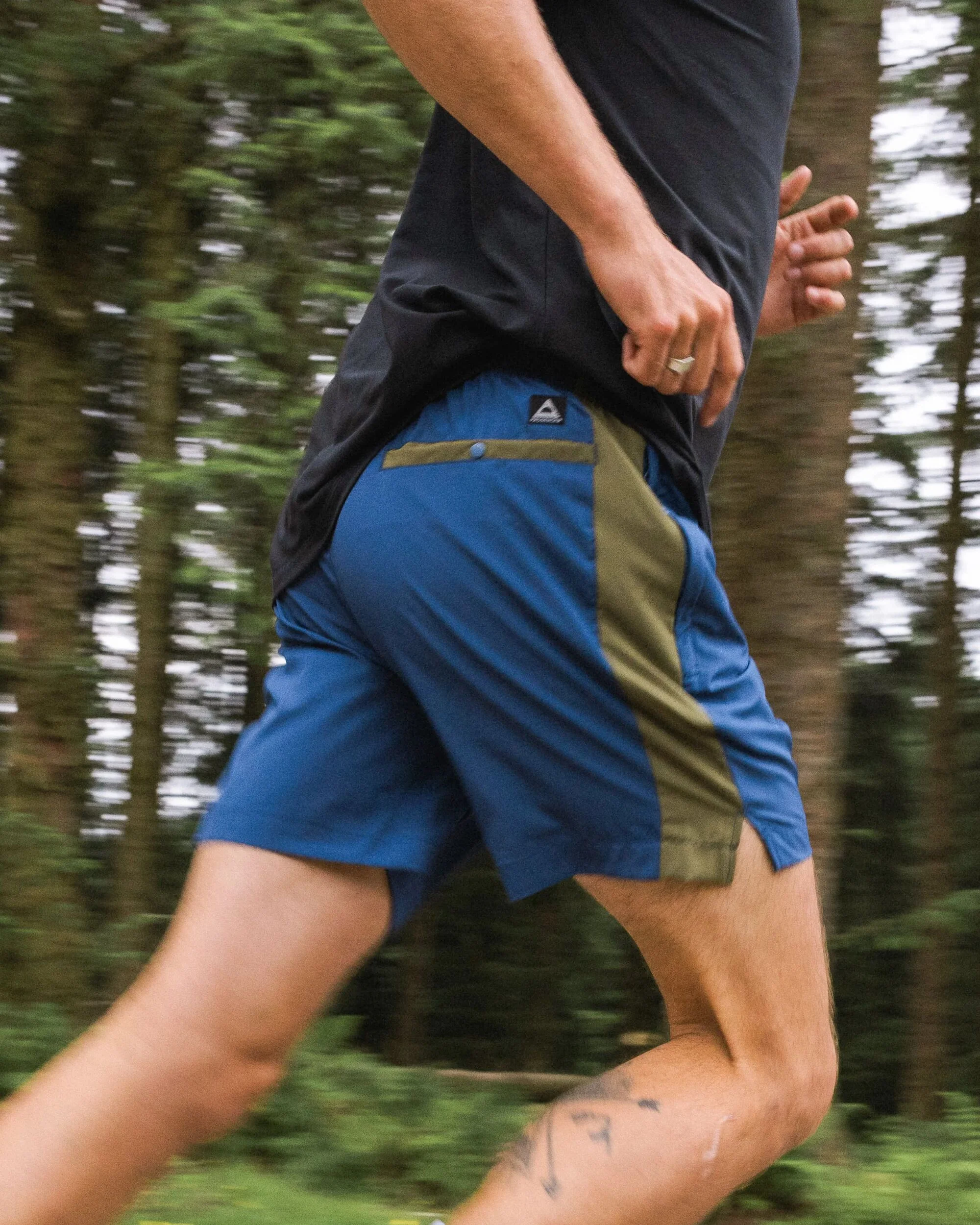Swift Trail Short 7" - Dark Denim