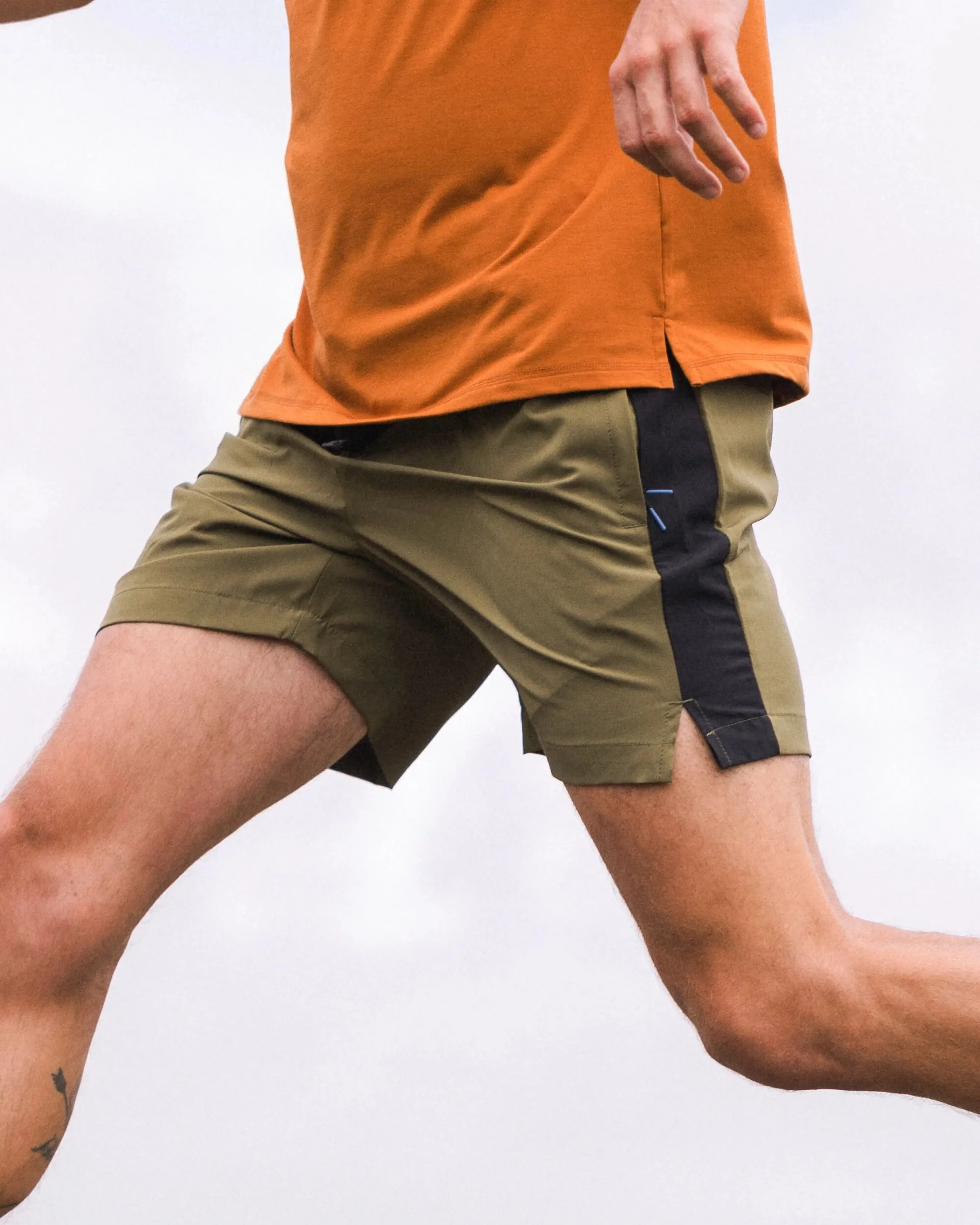 Swift Trail Short 7" - Khaki - Image 4