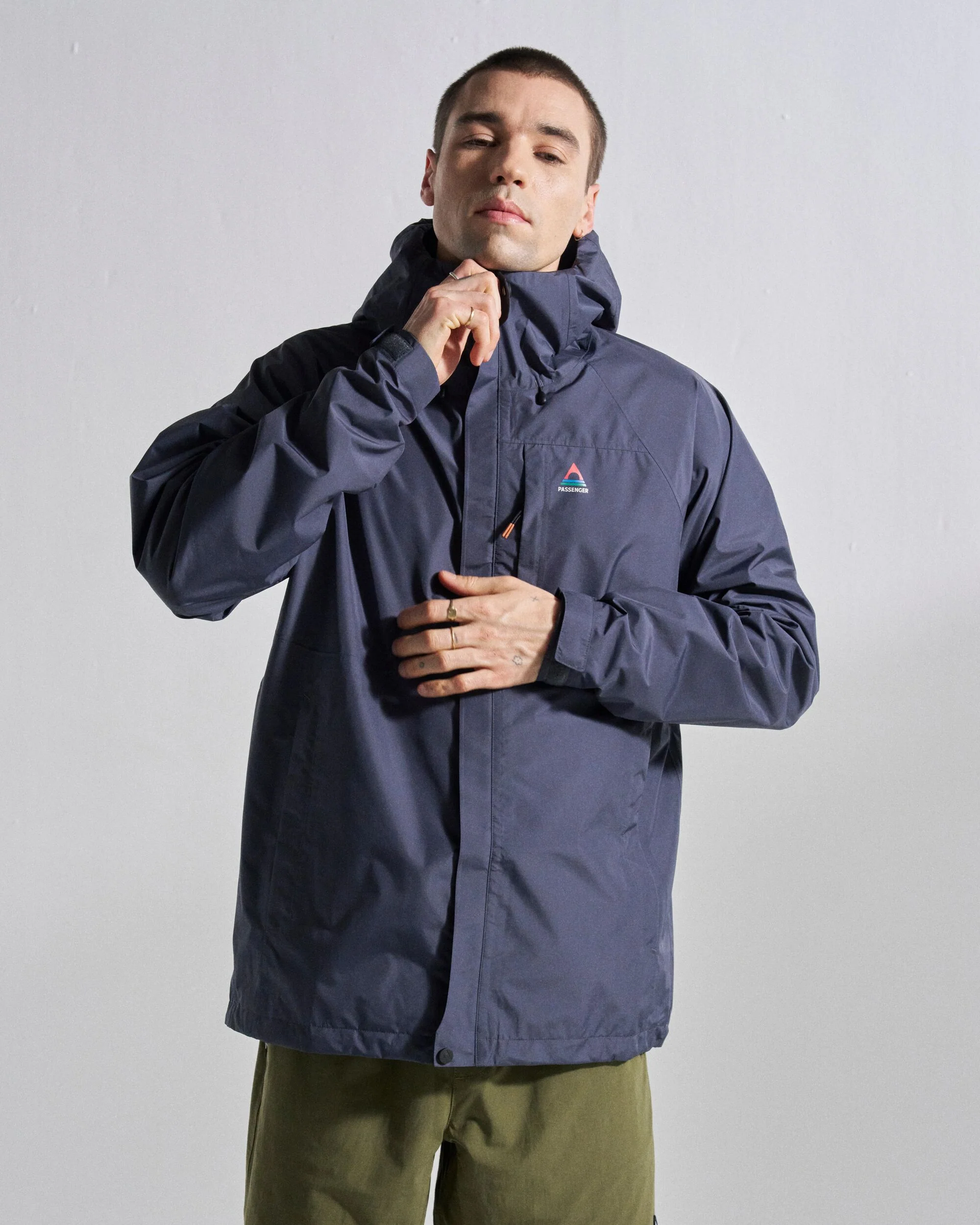 Trailscape Men's Waterproof Jacket - Charcoal