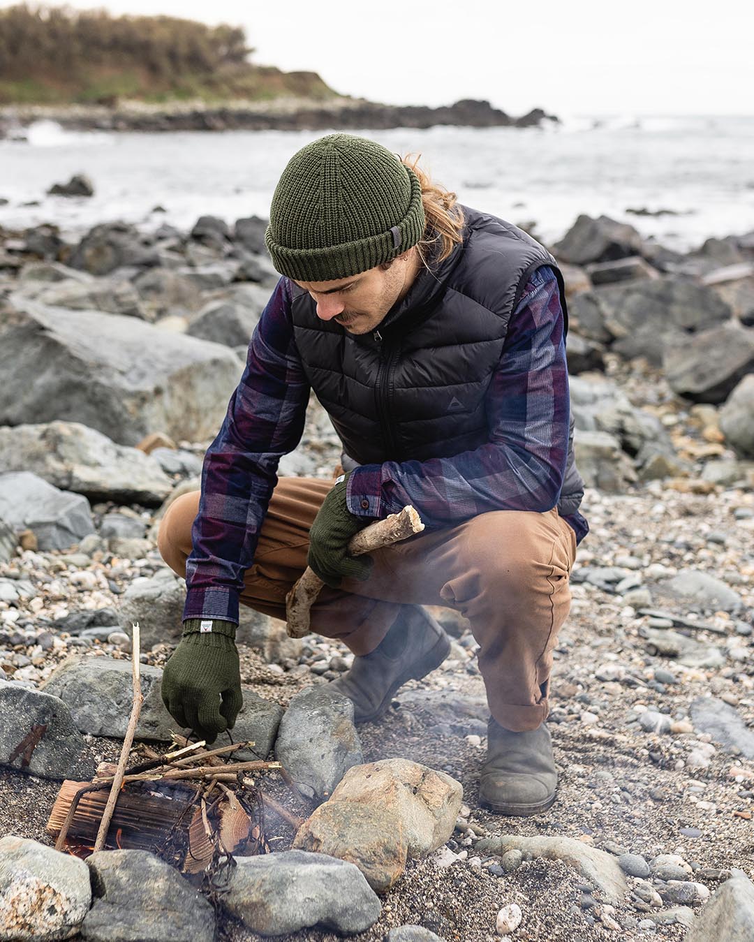 Travel Insulated Vest - True Black - Image 3