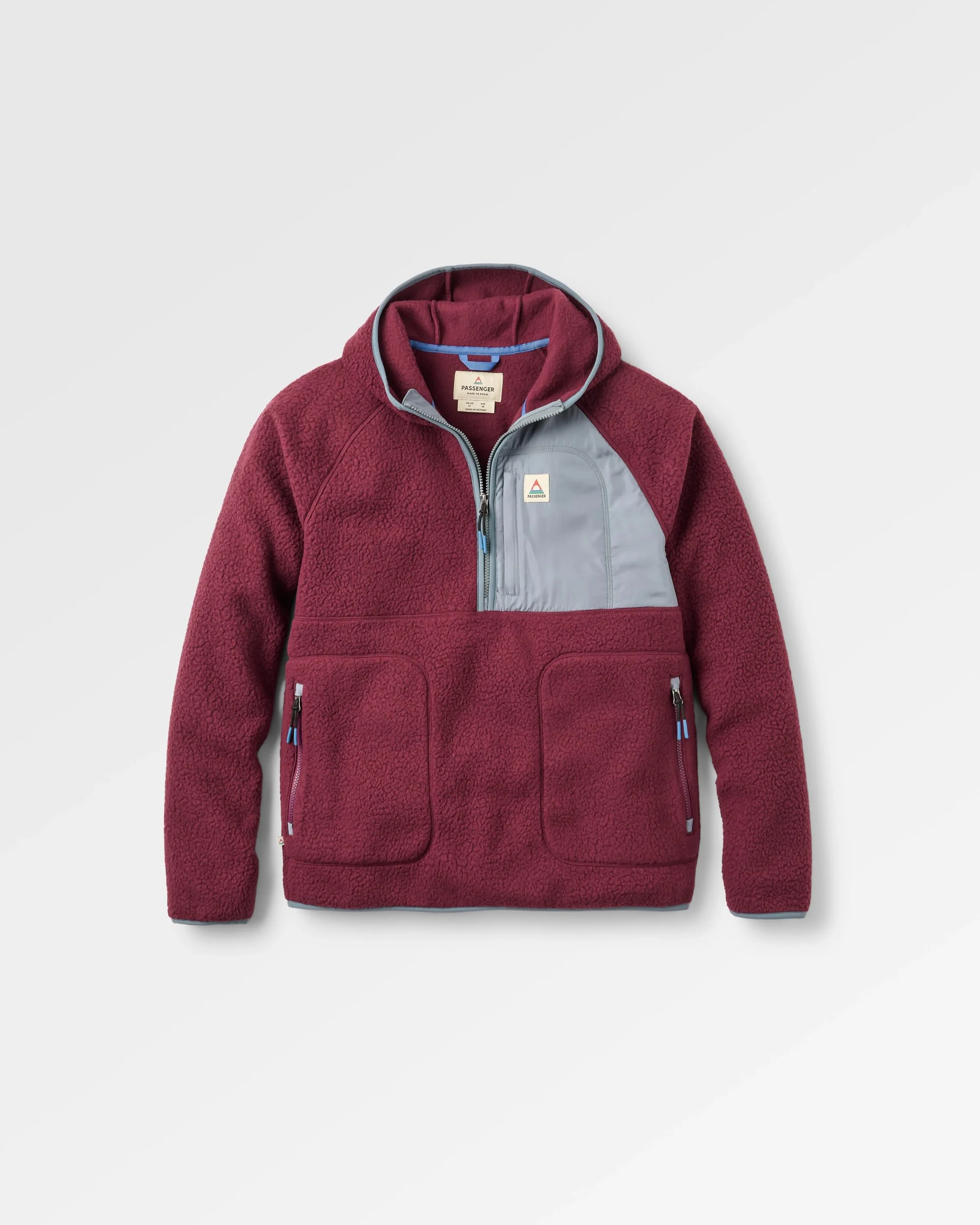 Ventura 1/2 Zip Sherpa Fleece - Fig