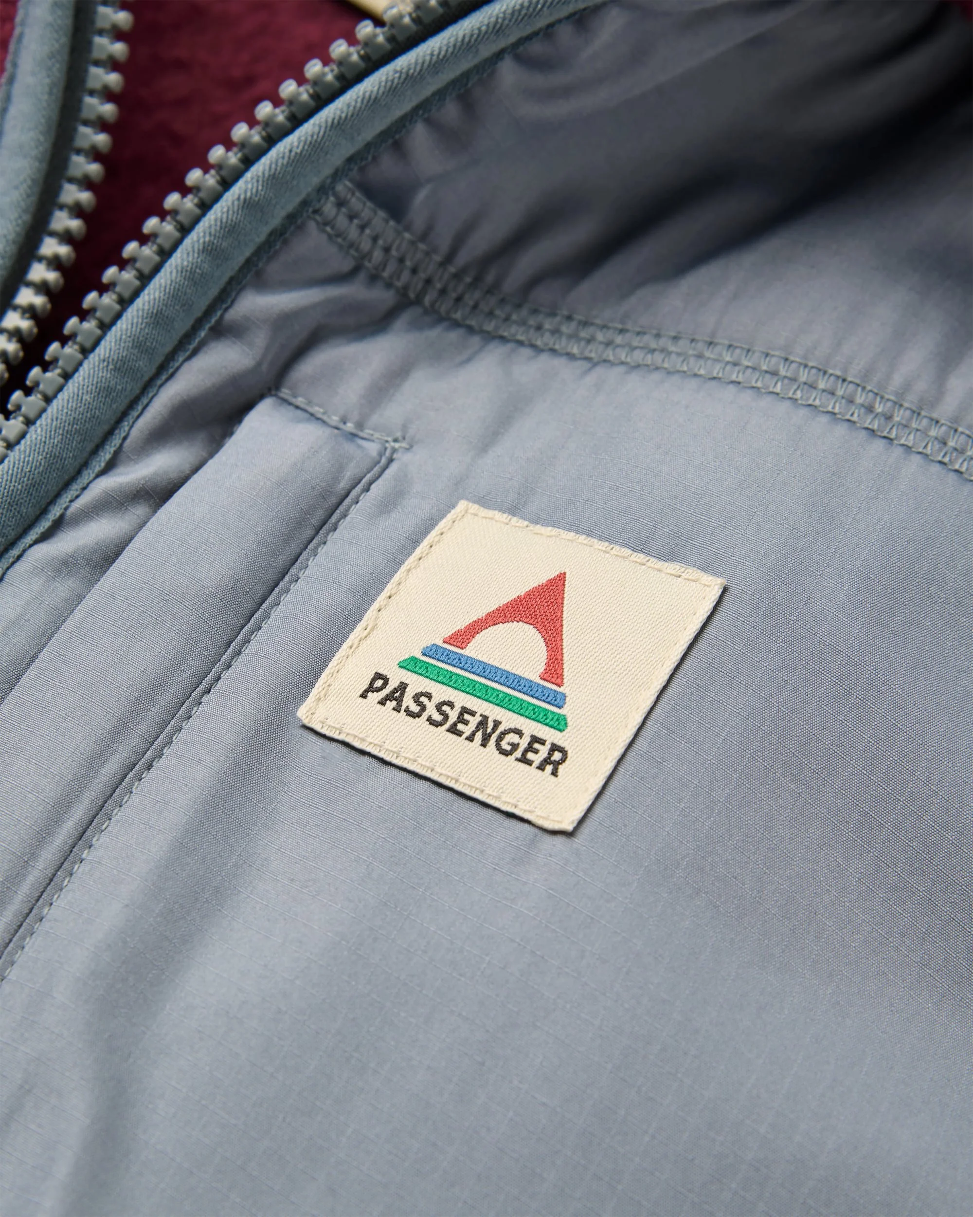 Ventura 1/2 Zip Sherpa Fleece - Fig - Image 2