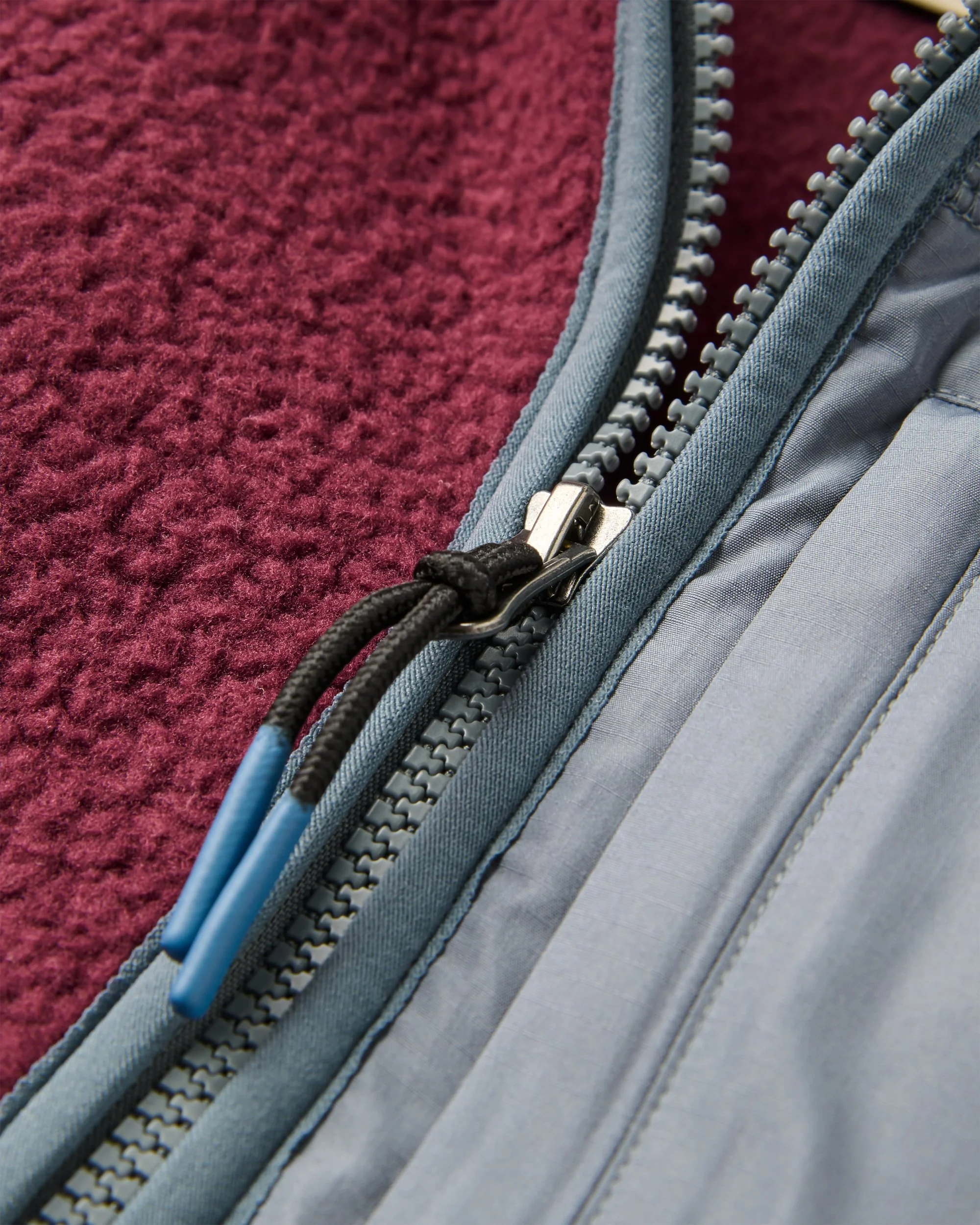 Ventura 1/2 Zip Sherpa Fleece - Fig - Image 3