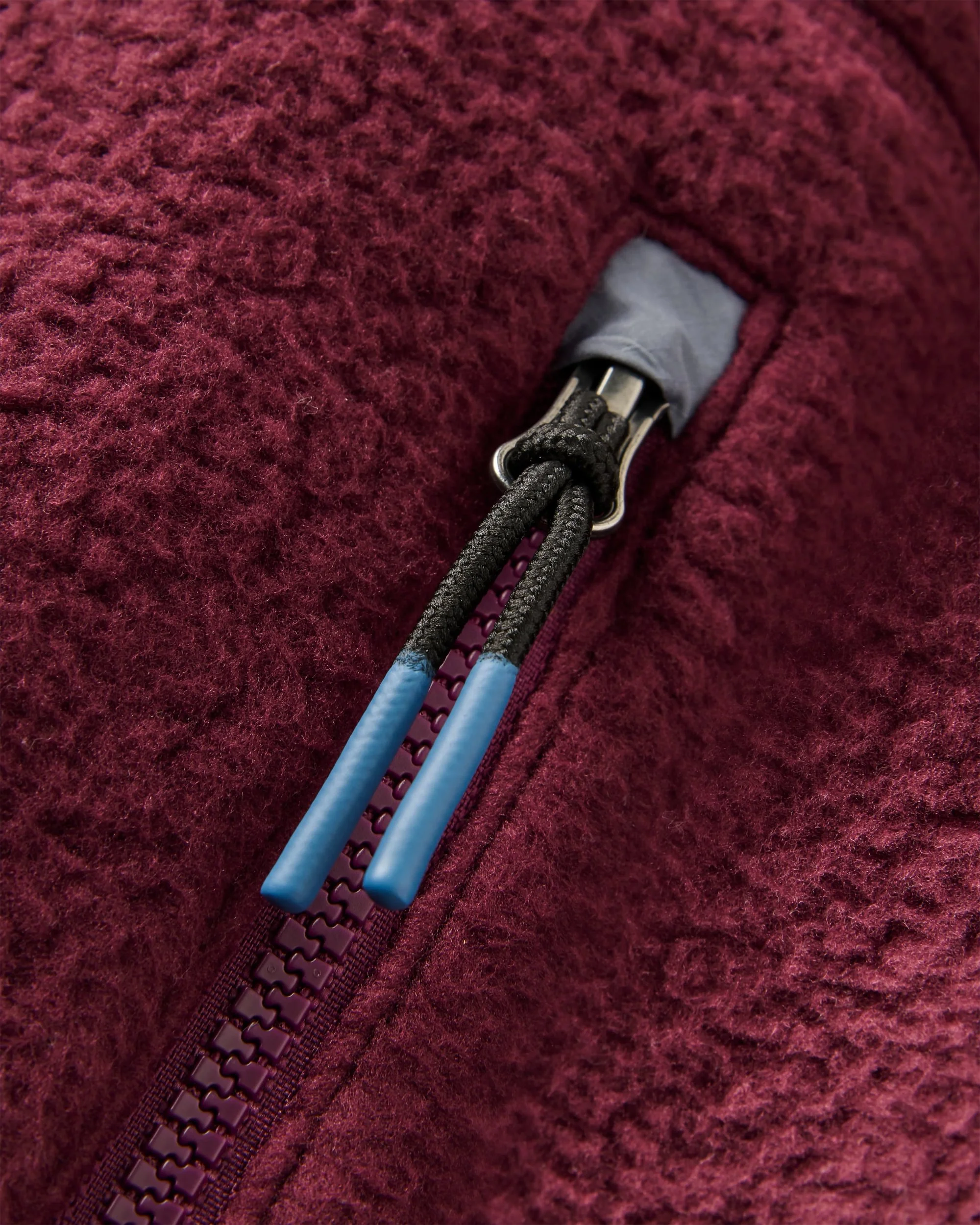 Ventura 1/2 Zip Sherpa Fleece - Fig - Image 4