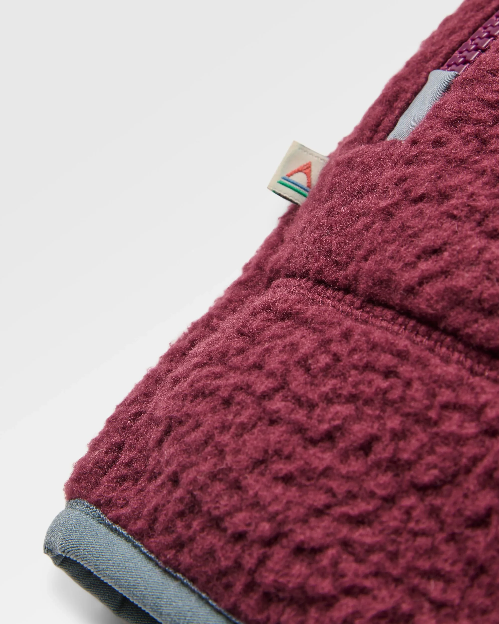 Ventura 1/2 Zip Sherpa Fleece - Fig - Image 6