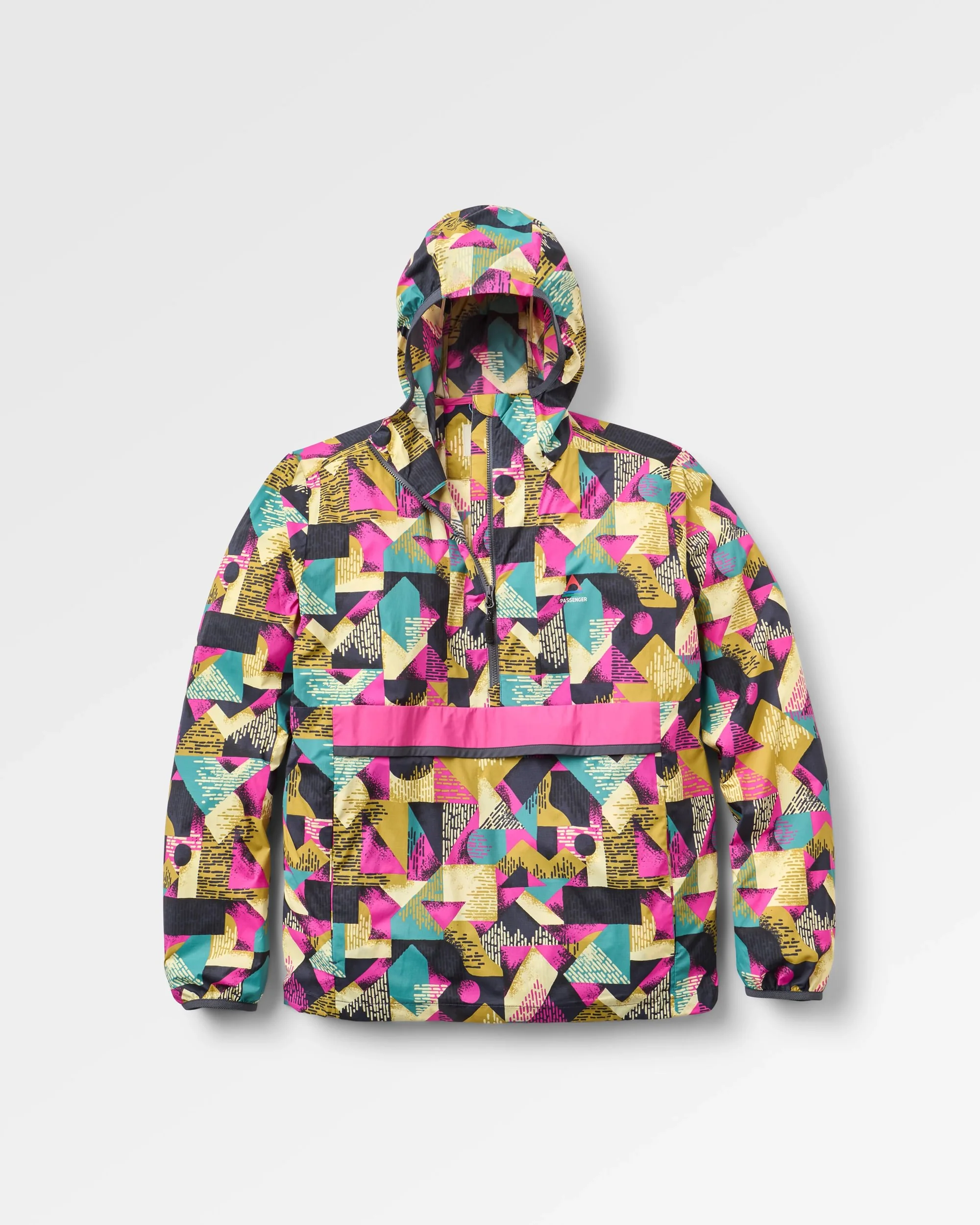 Viento Windshell Anorak - Mosaic Mountain Charcoal