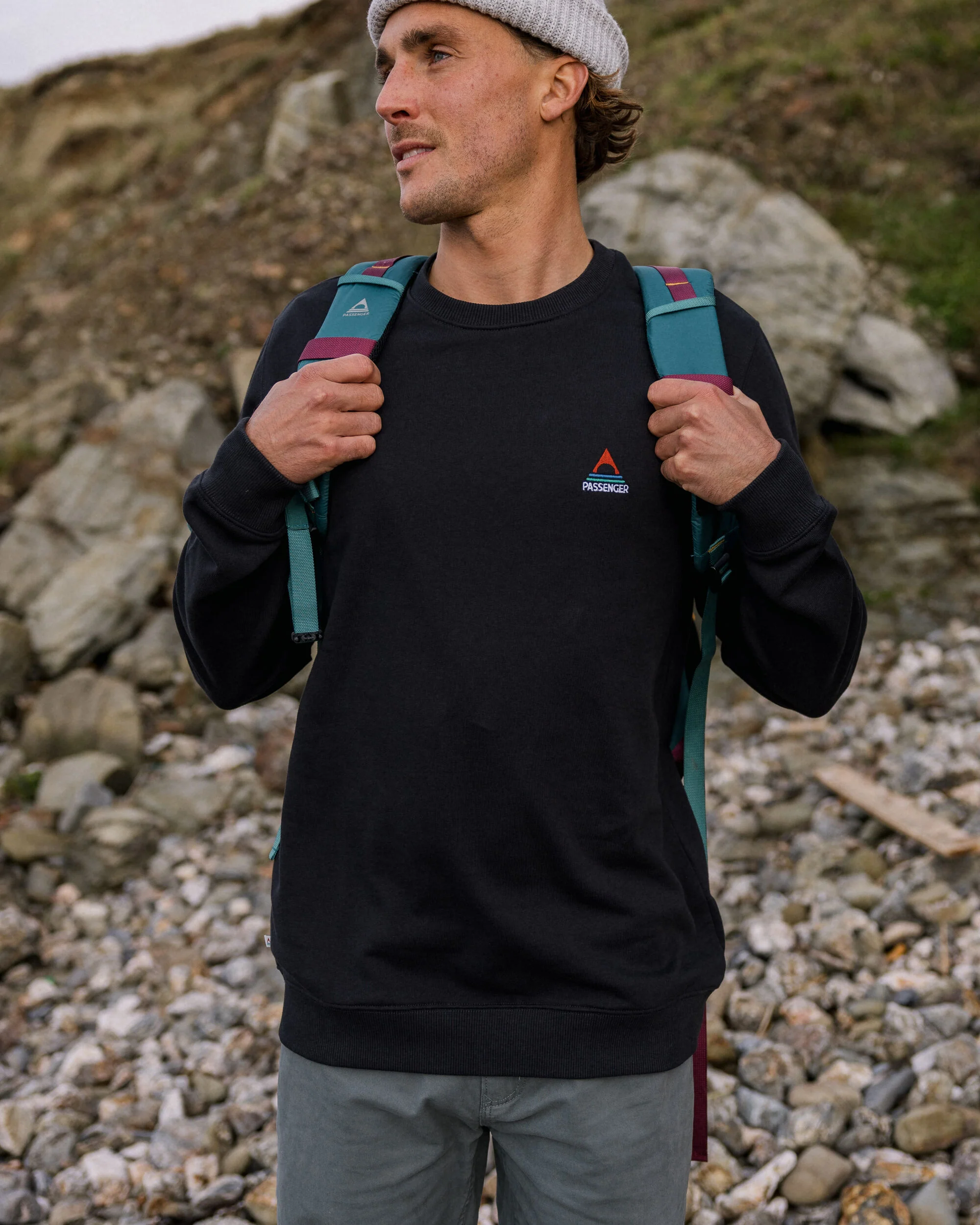 Vita Sweatshirt - Black - Image 5