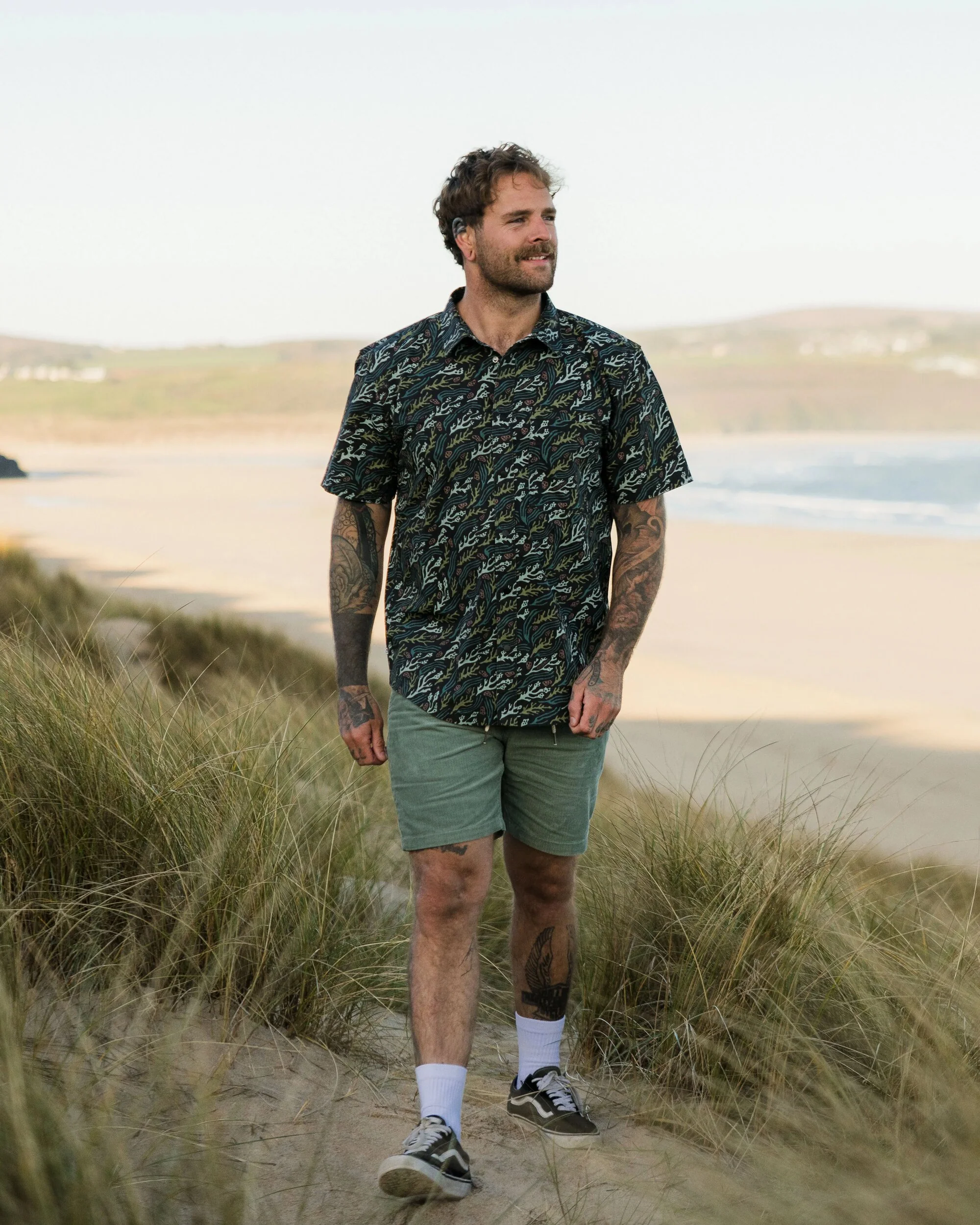 Way Ripstop Short Sleeve Shirt - Ocean Current Black - Image 3