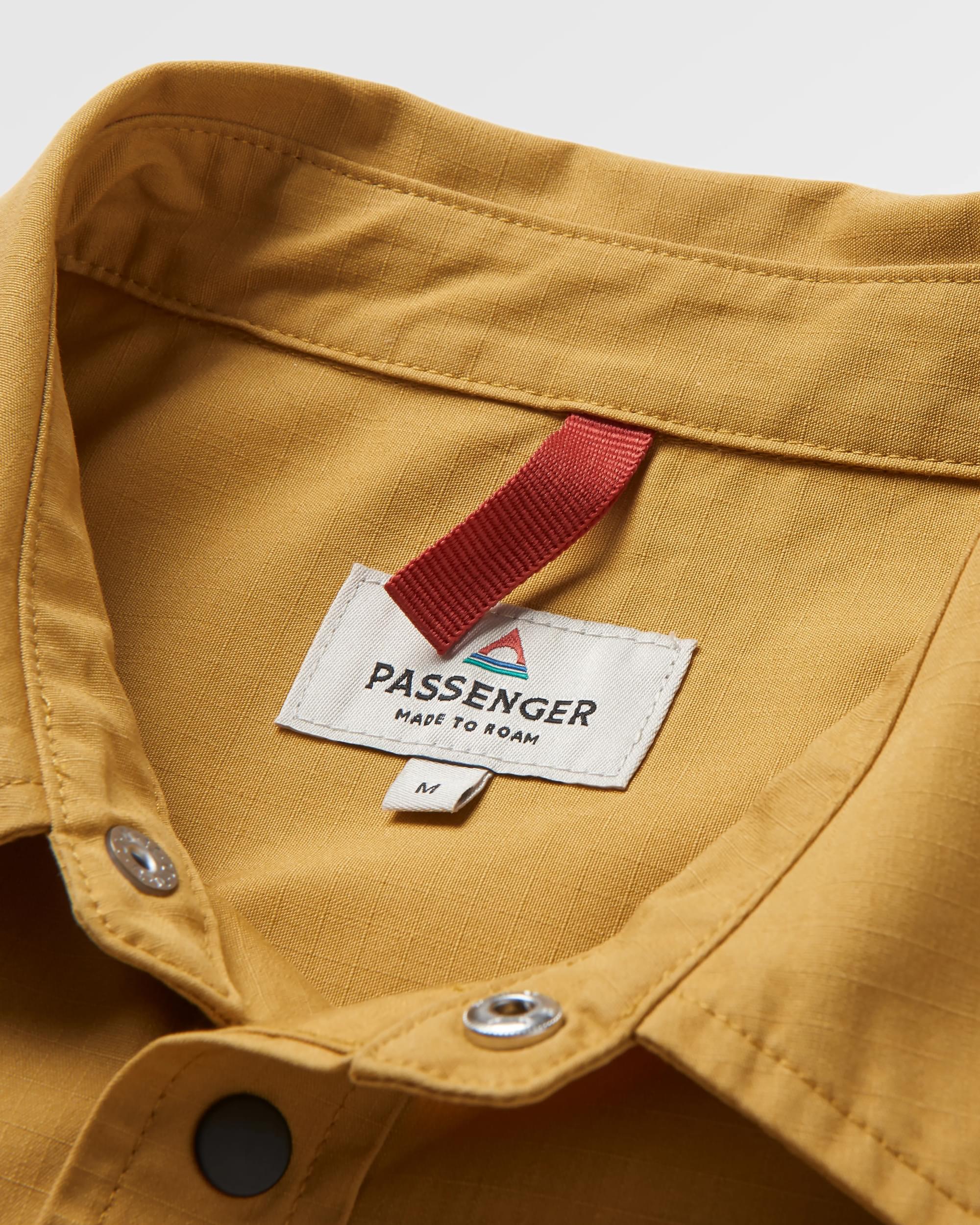 Way Ripstop Short Sleeve Shirt - Mustard Gold - Image 9