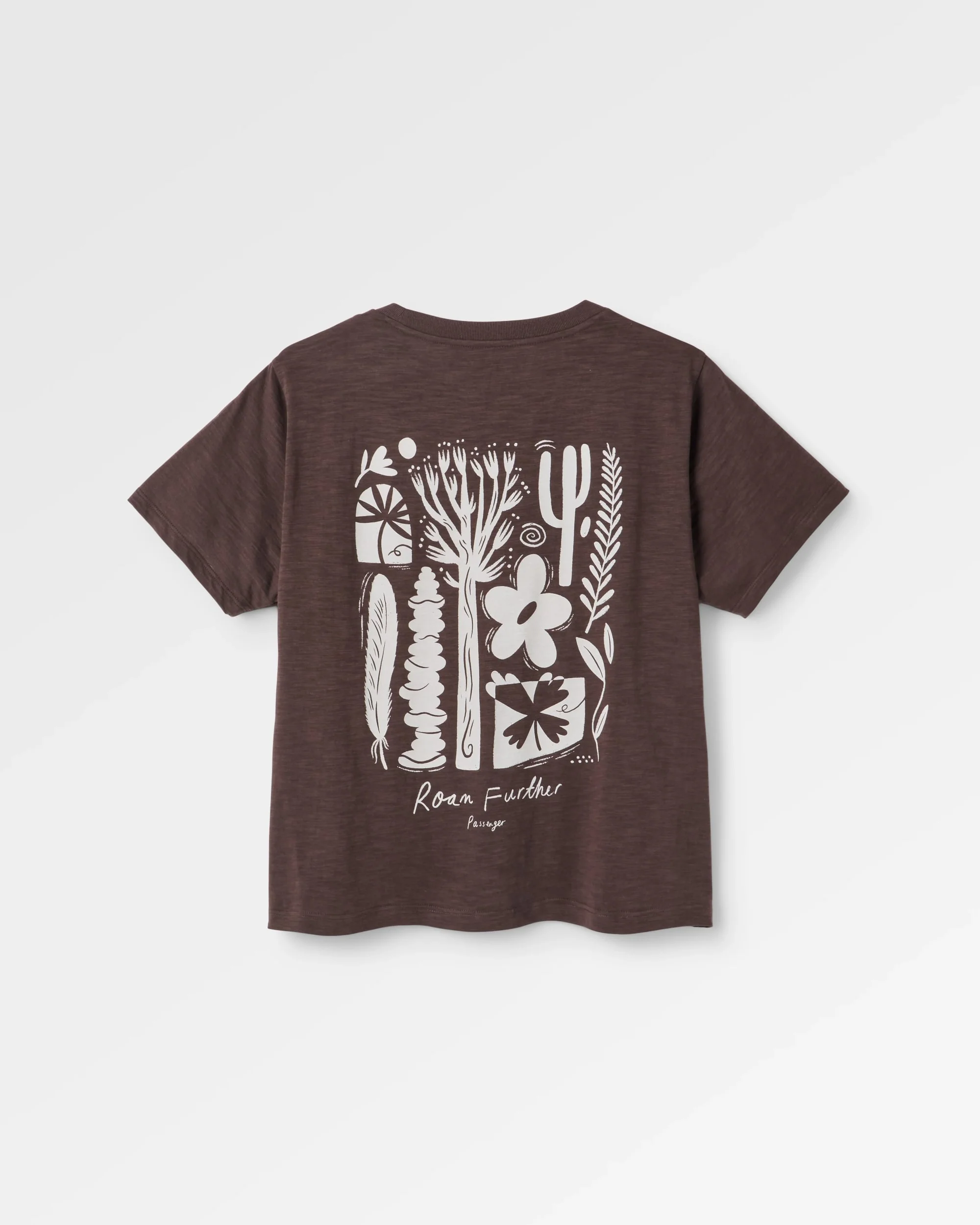 Women's Roam Further T-Shirt - Espresso - Image 5