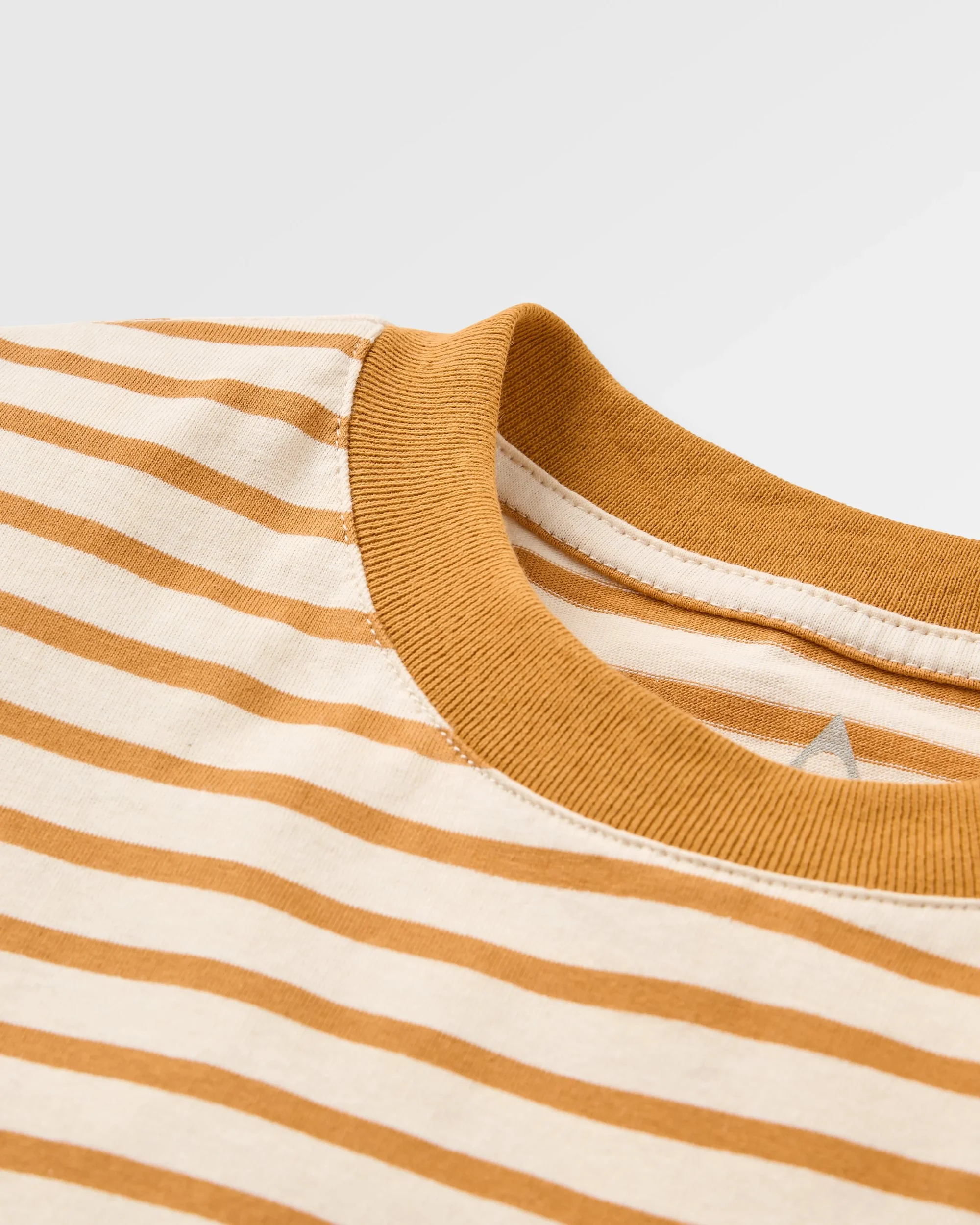Zen Relaxed Fit T-Shirt - Retro Orange Stripe - Image 2