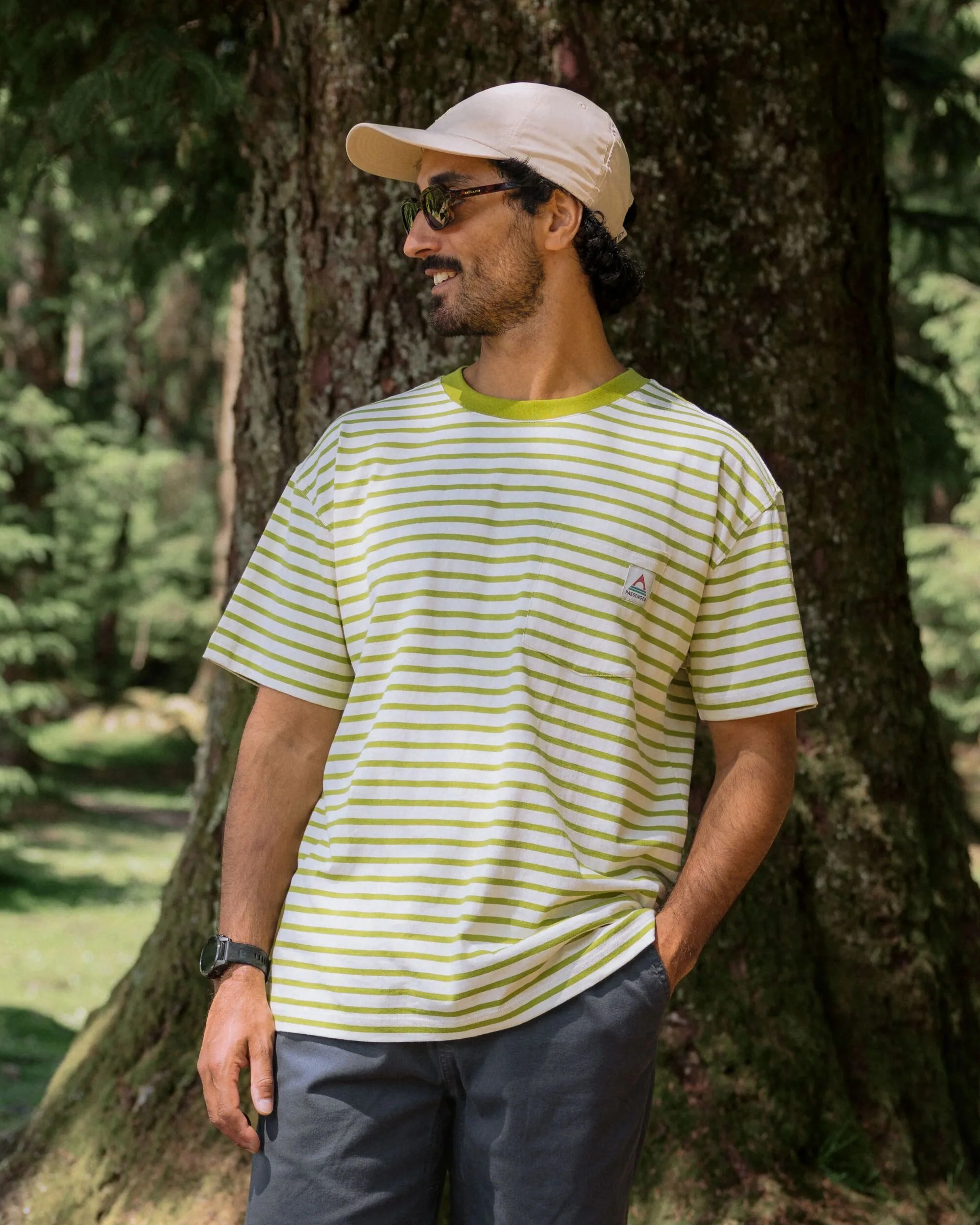 Zen Relaxed Fit T-Shirt - Tea Green